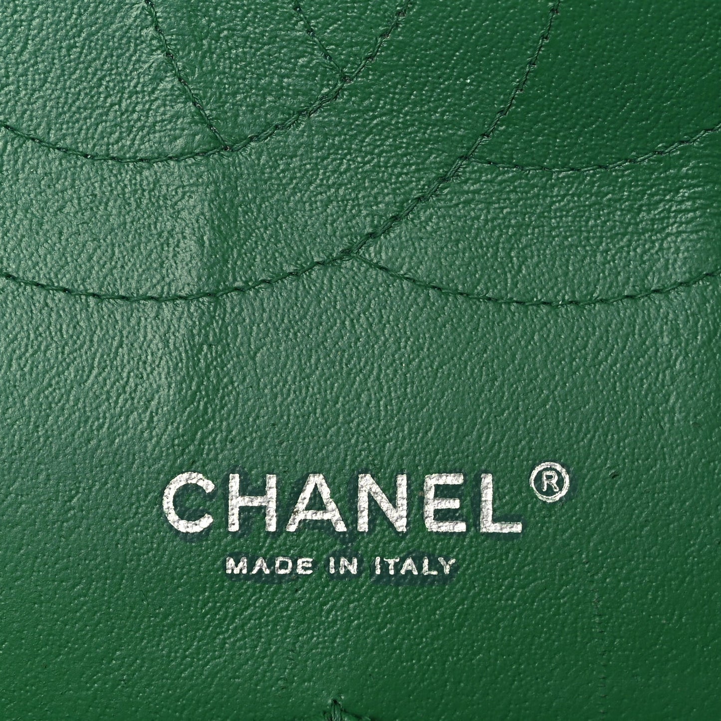 Chanel Patent Quilted Jumbo Double Flap Green