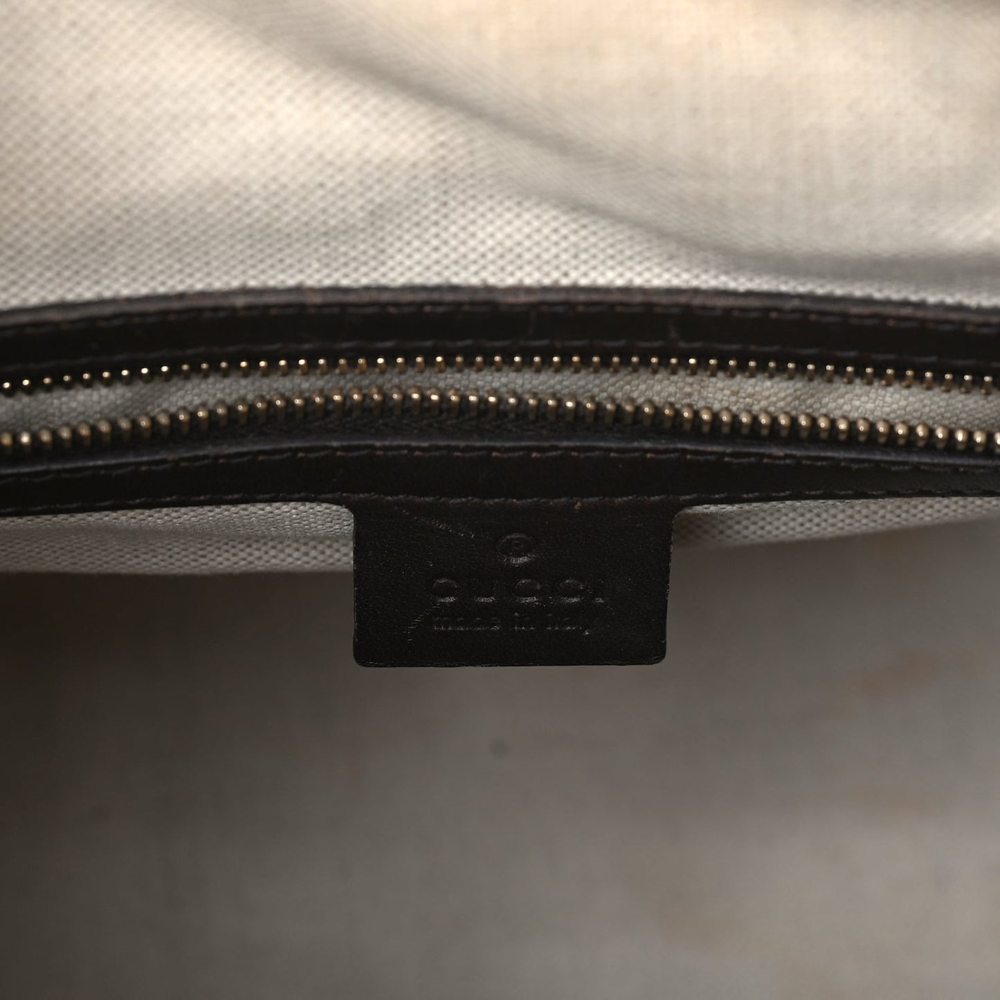 Gucci Monogram Selleria Calfskin Vintage Web Medium Boston Beige Ebony Cocoa Beige Ebony Cocoa