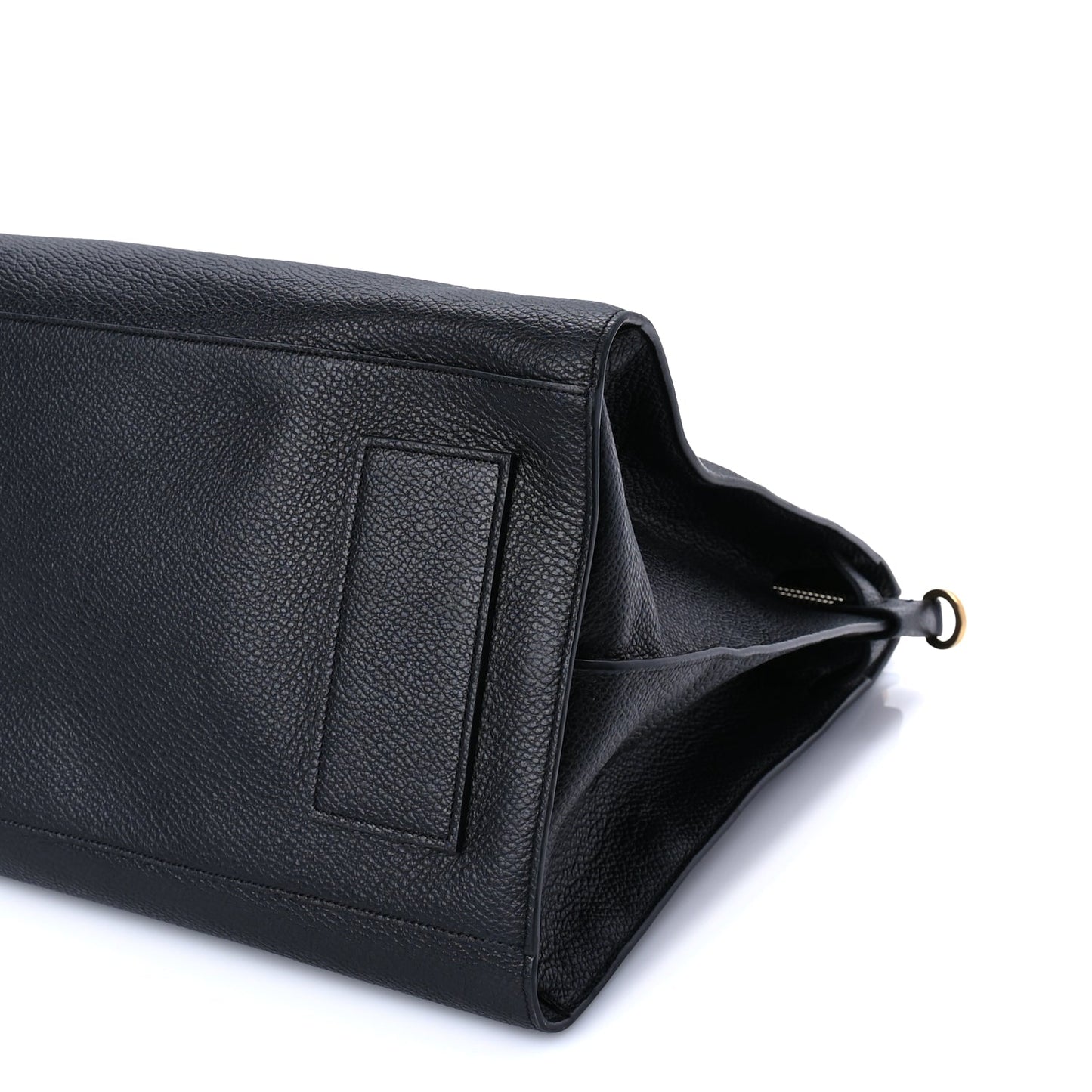 Saint Laurent Grained Calfskin 48H Sac De Jour Duffle Black