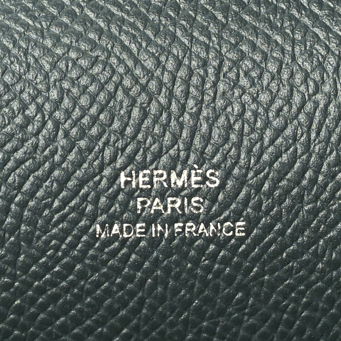 Hermes Epsom Hermesnap Wallet  Vert Amande