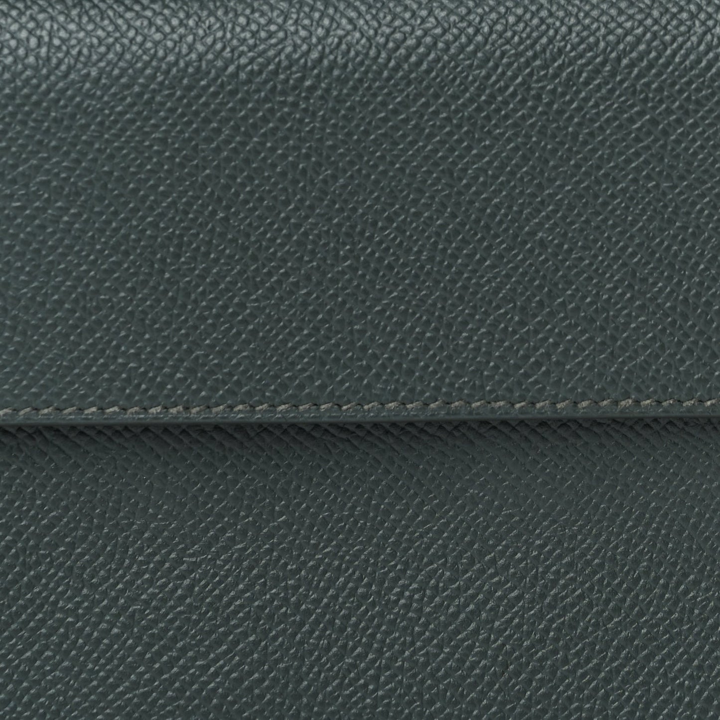 Hermes Epsom Hermesnap Wallet  Vert Amande