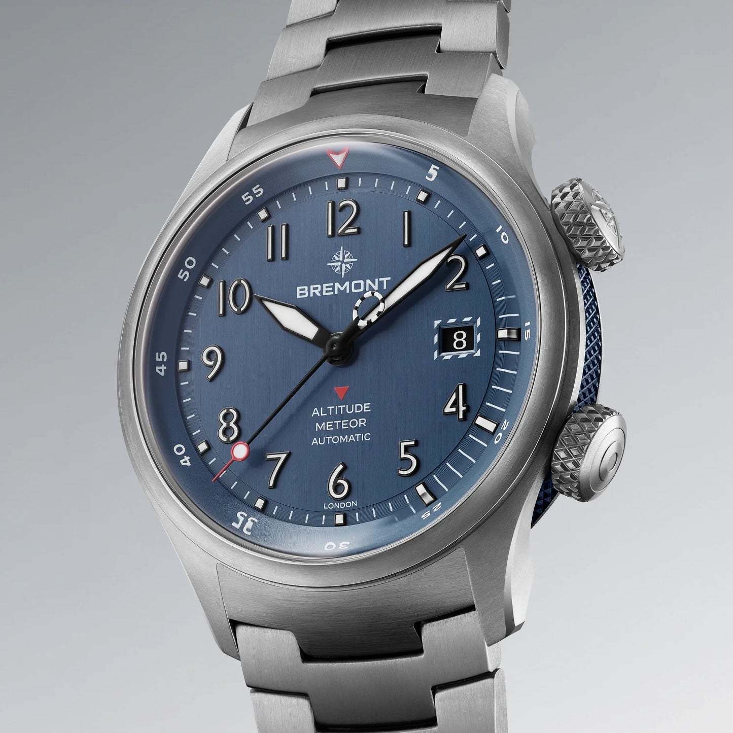Altitude MB Meteor Blue Dial Blue Barrel Bracelet
