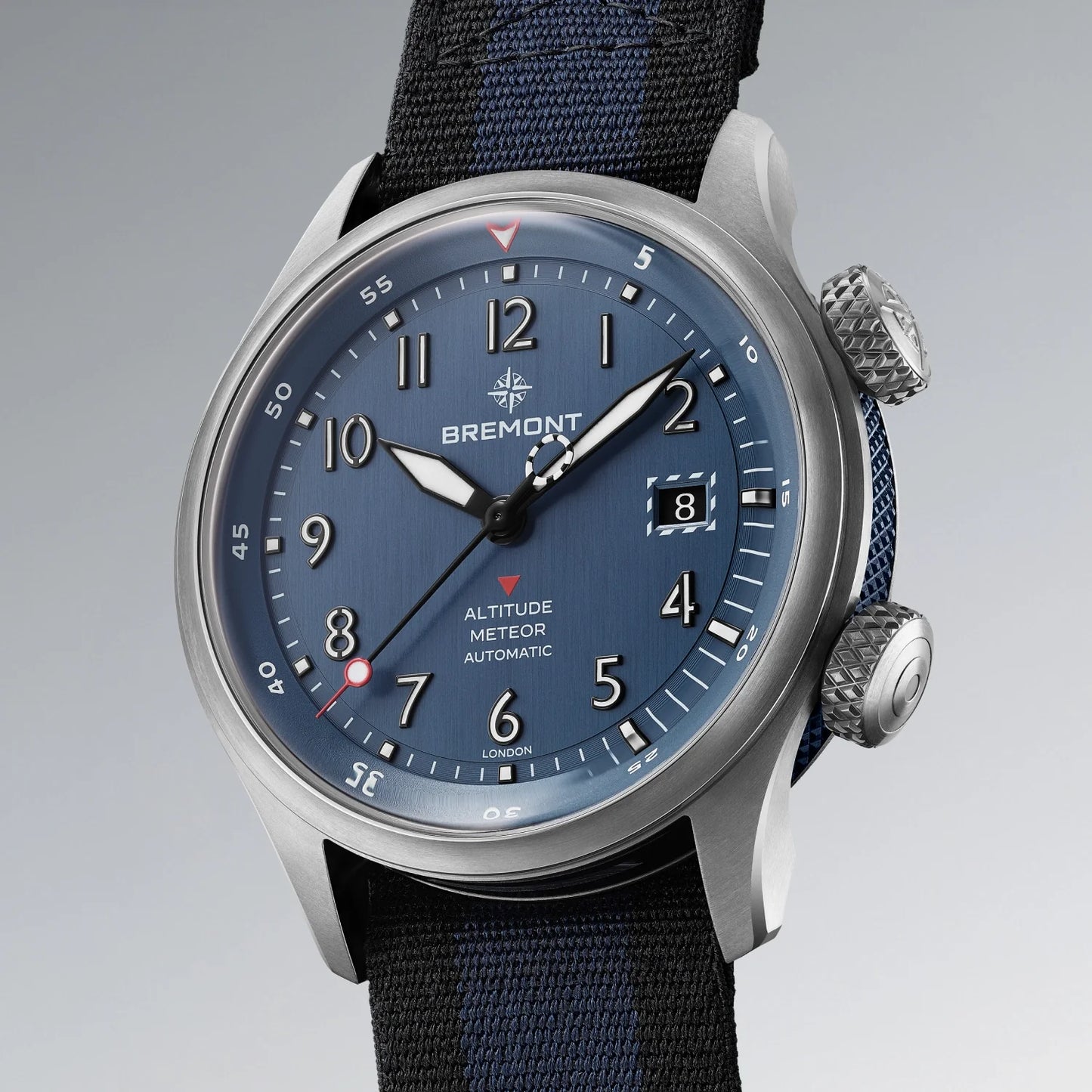 Altitude MB Meteor Blue Dial Blue Barrel Nato Strap