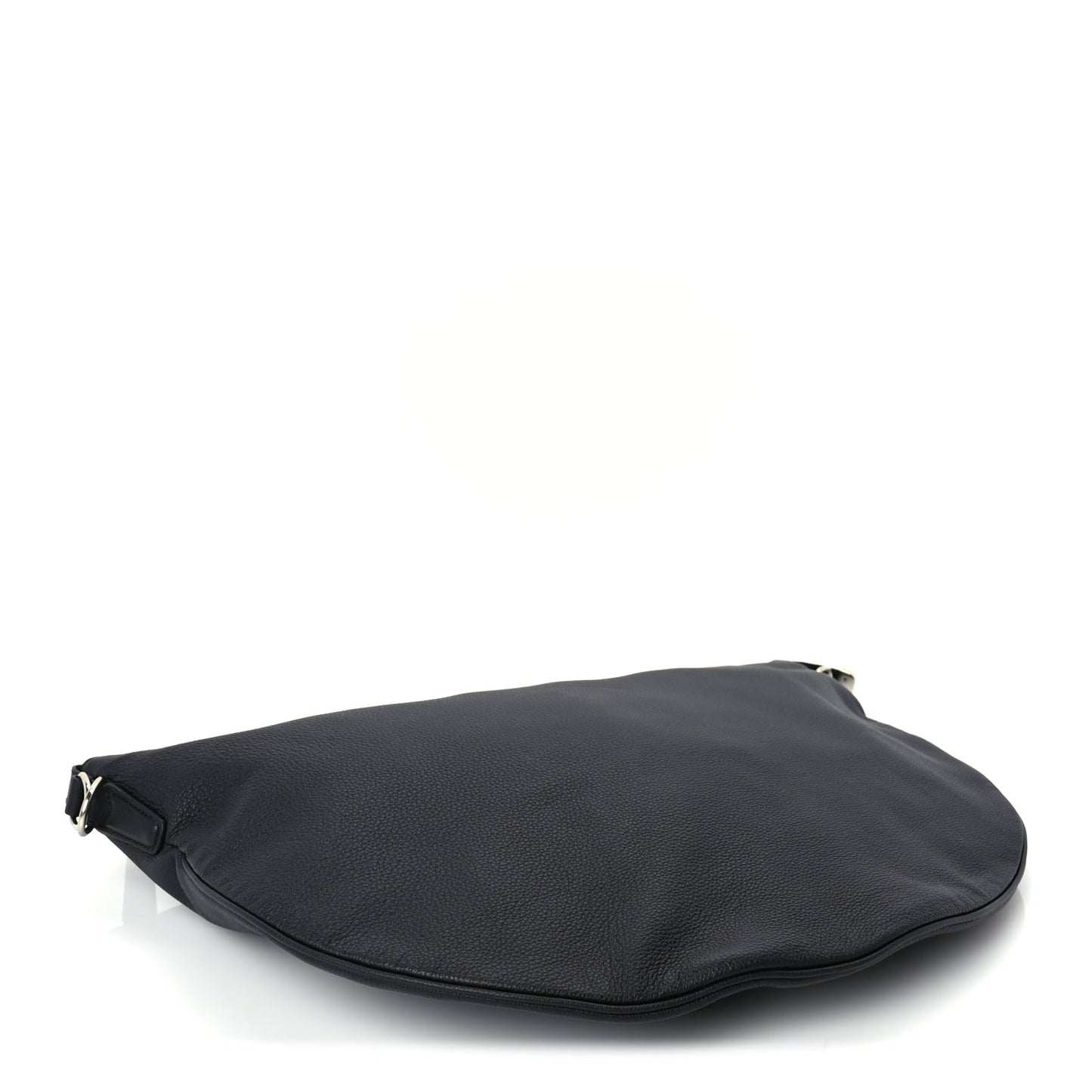 Gucci Grained Calfskin Large B Shoulder Bag Black