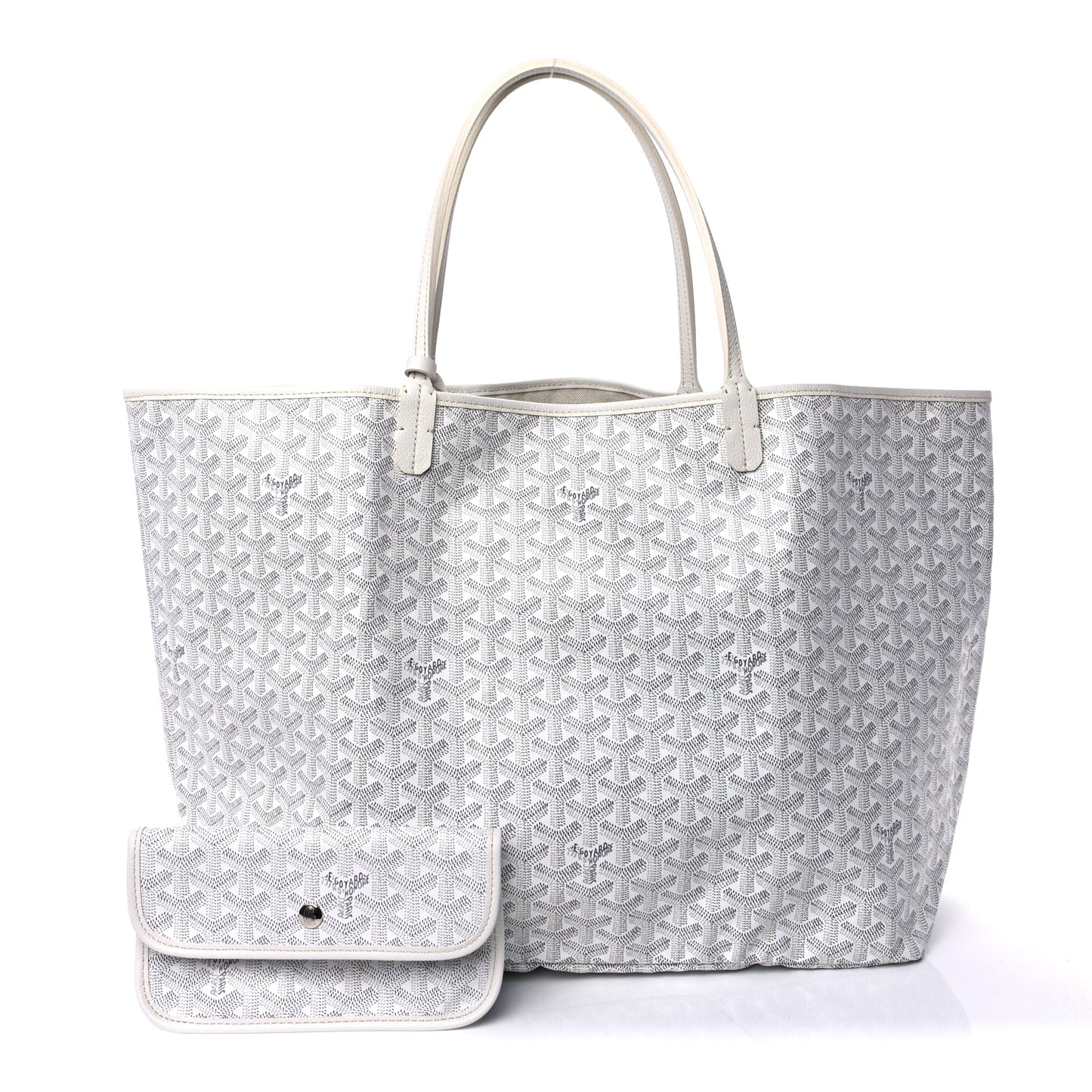 Goyard Goyardine Saint Louis GM  White