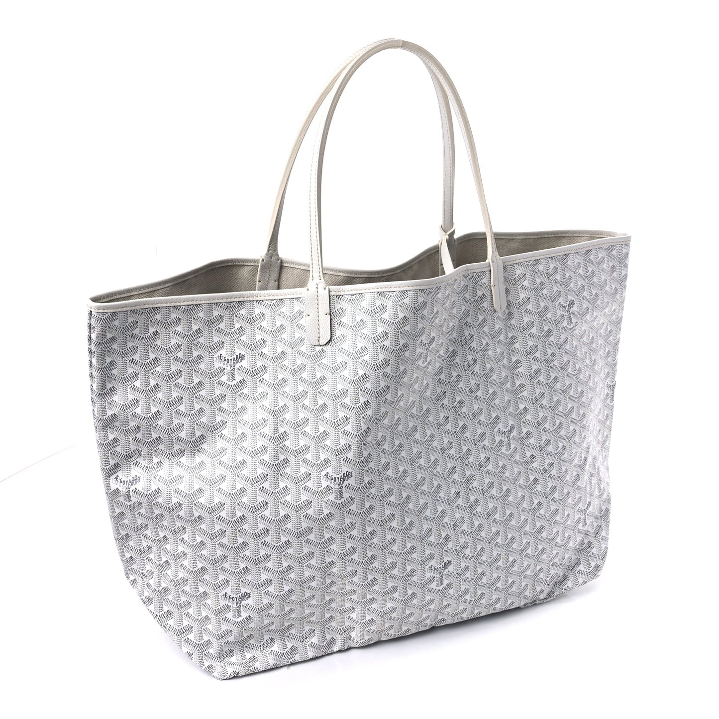 Goyard Goyardine Saint Louis GM  White