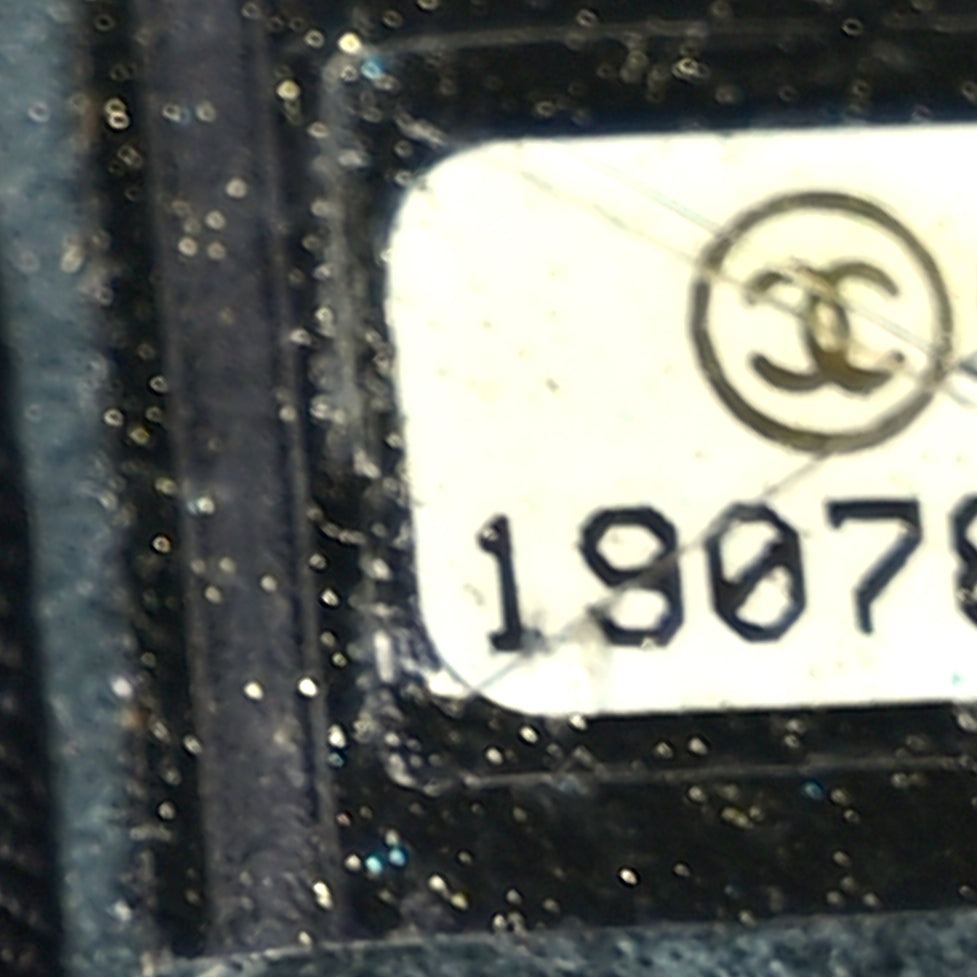 Chanel Patent Large Boy Reverso Flap Black