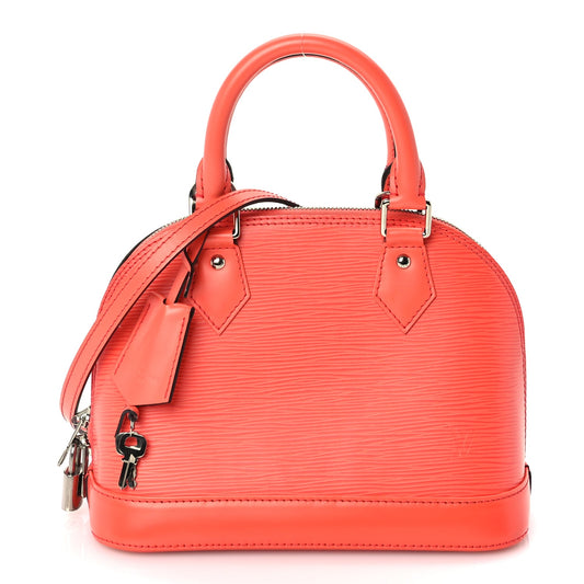 Louis Vuitton Epi Alma BB  Poppy