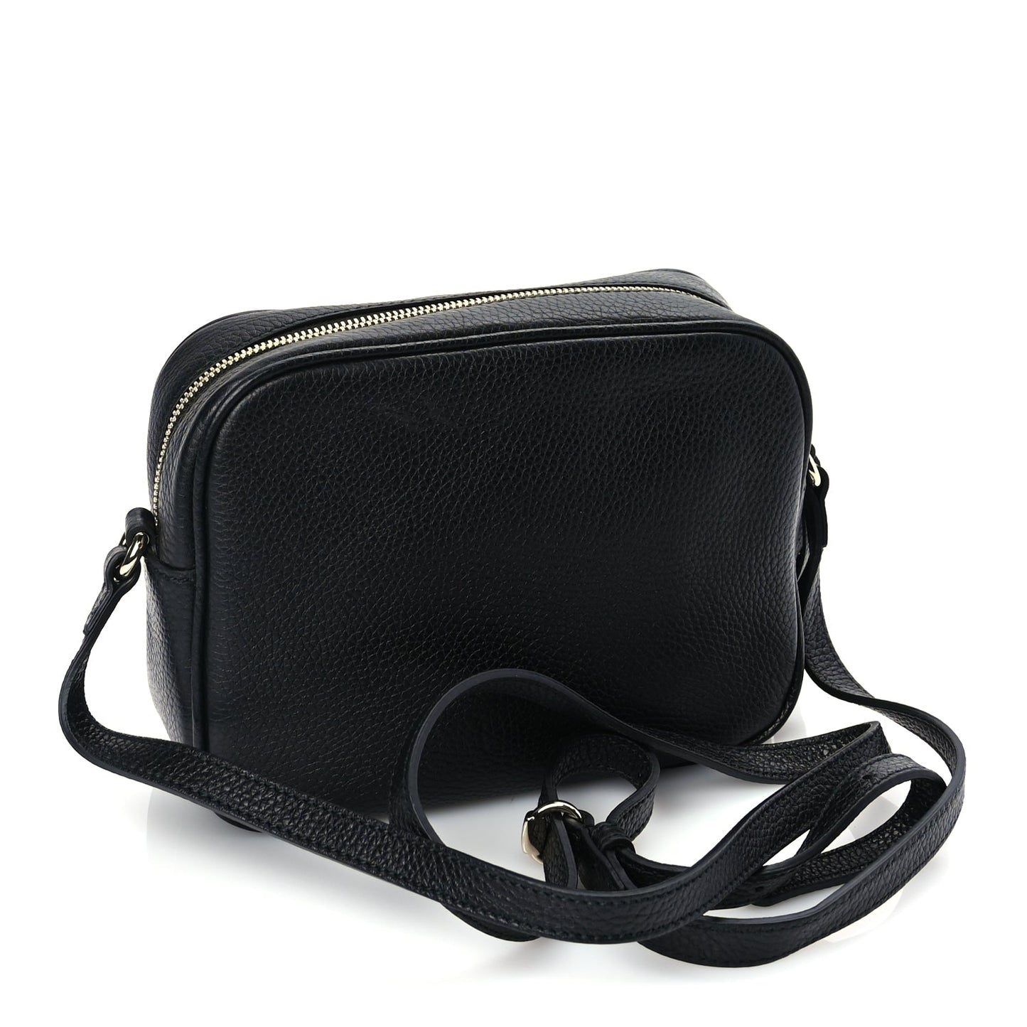 Gucci Pebbled Calfskin Small Soho Disco Bag Black