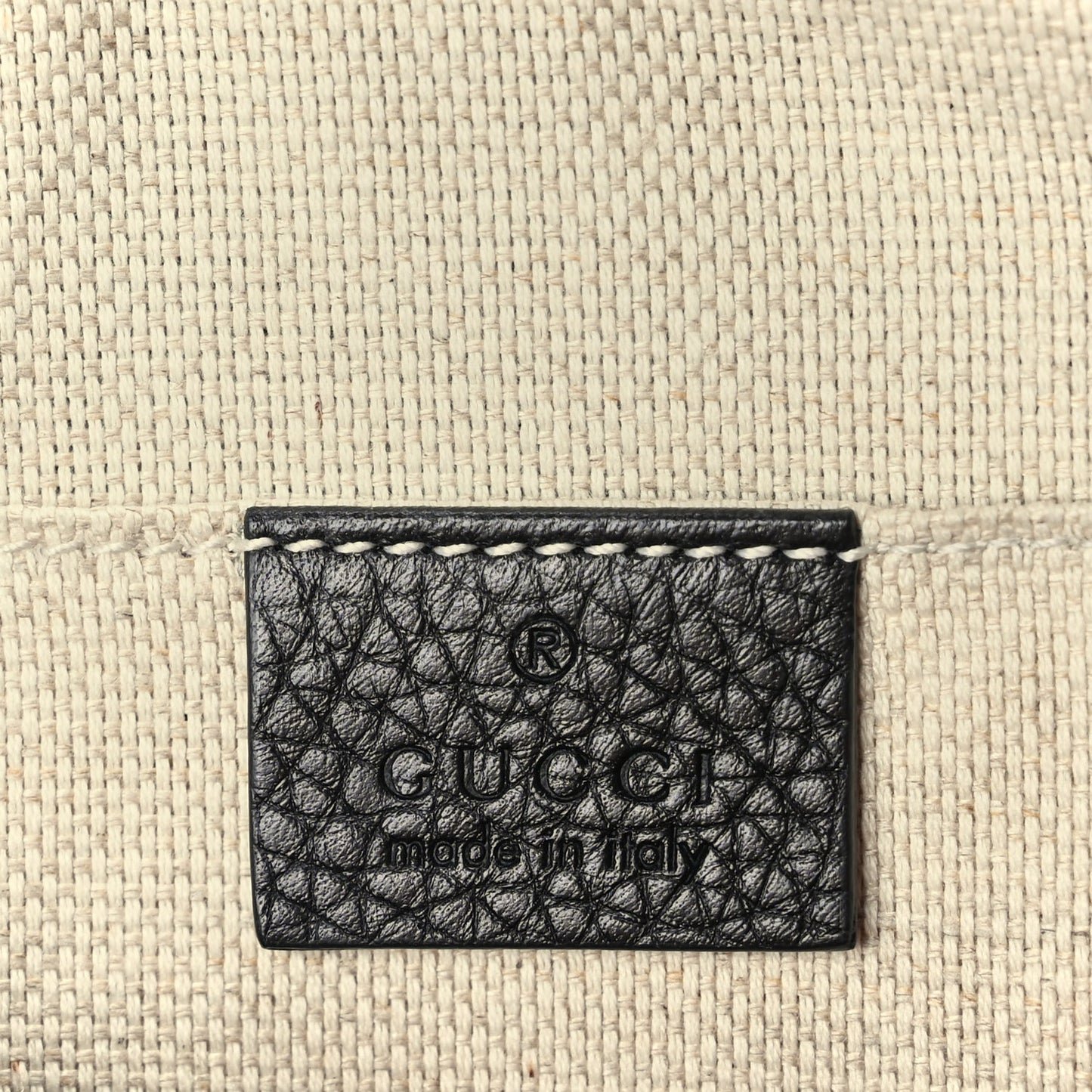 Gucci Pebbled Calfskin Small Soho Disco Bag Black