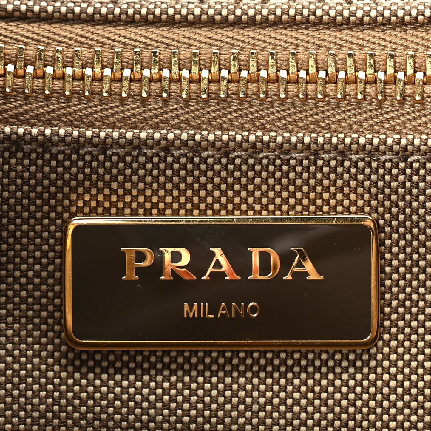 Prada Jacquard Logo Rucksack Backpack  Talco