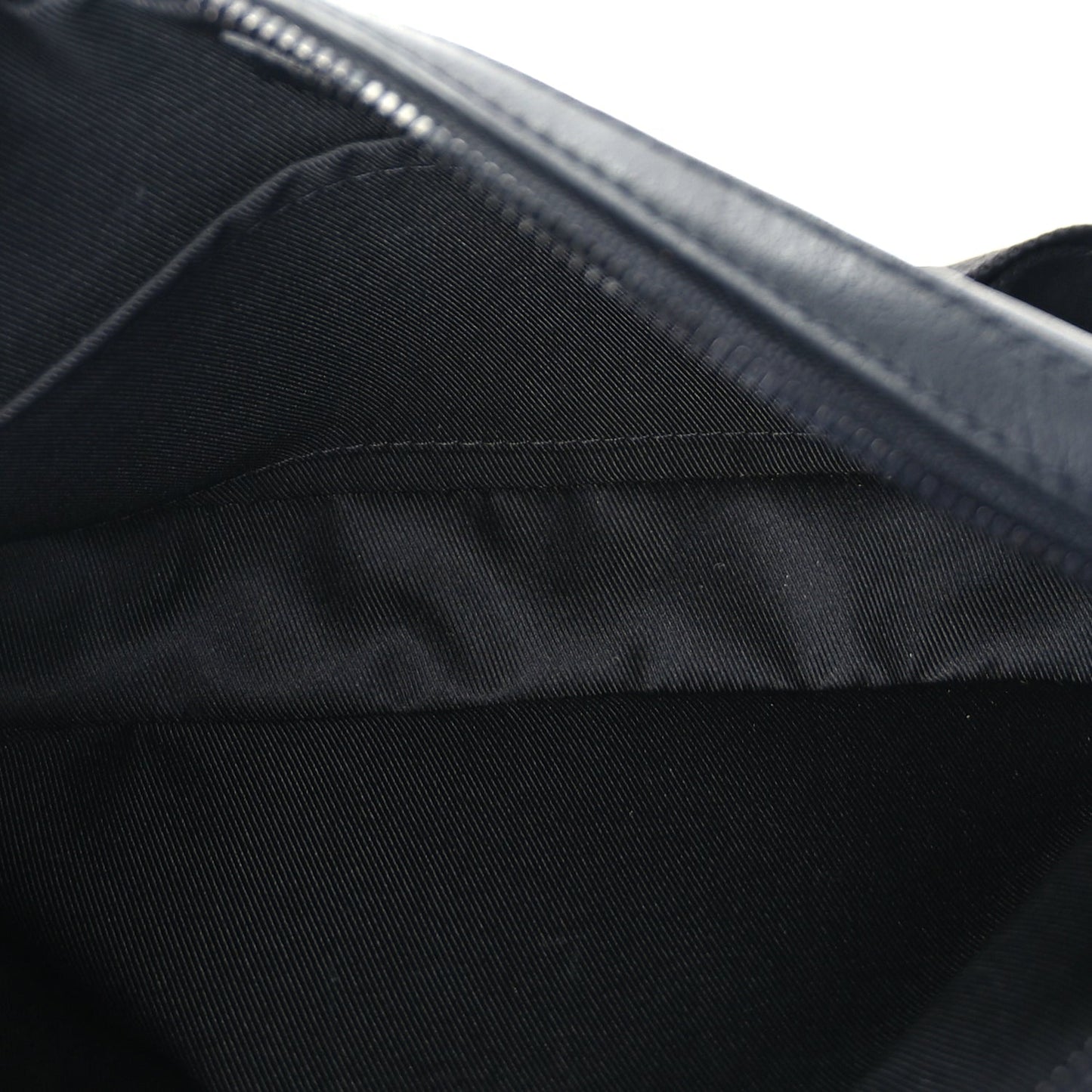 Louis Vuitton Calfskin Monogram Shadow Trio Messenger  Black