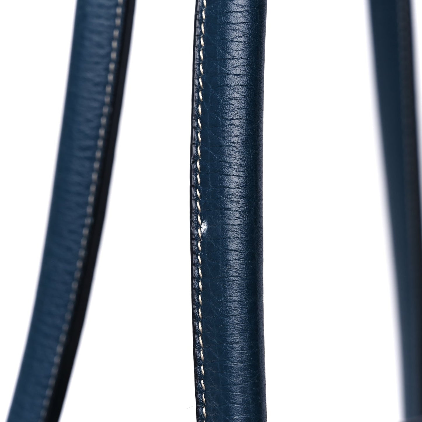 Bottega Veneta Grainy Calfskin Small Arco Dark Blue