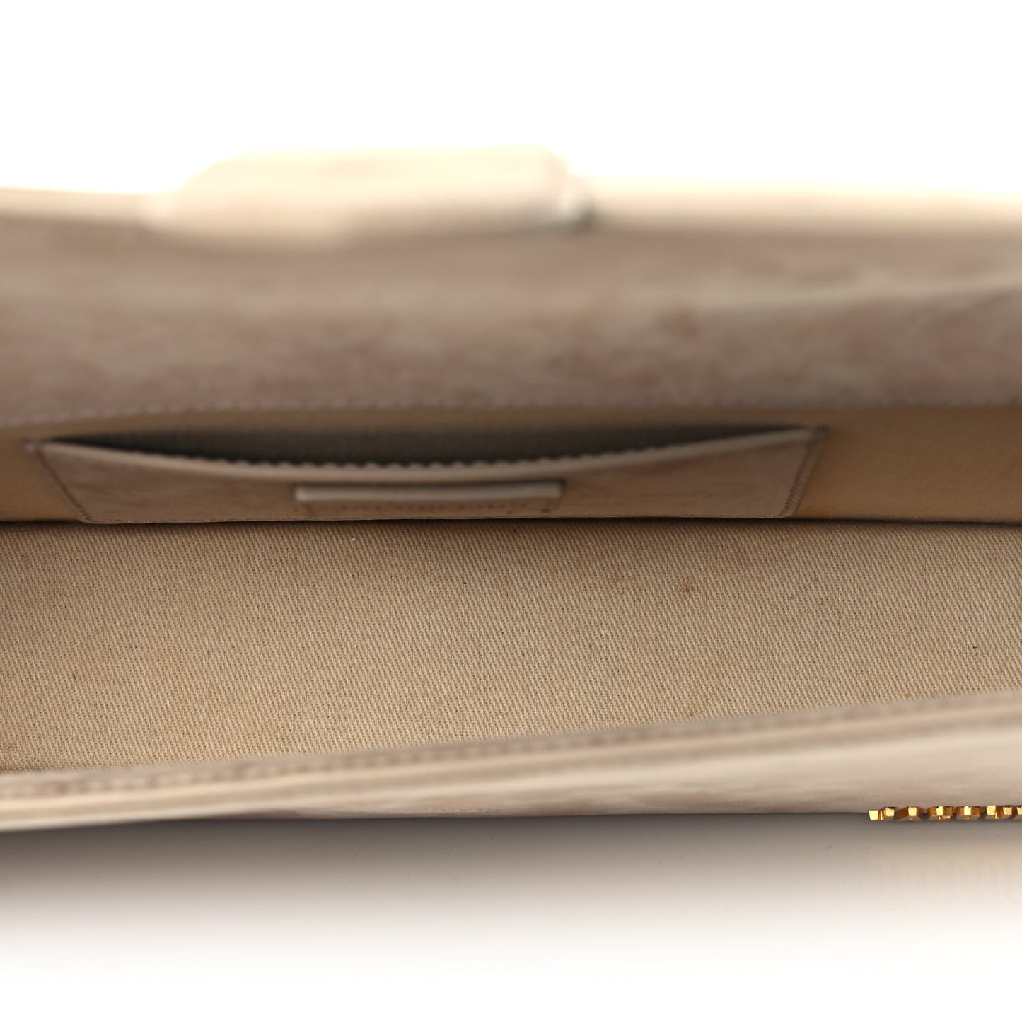 Jacquemus Suede Le Bambino Long Dark Beige