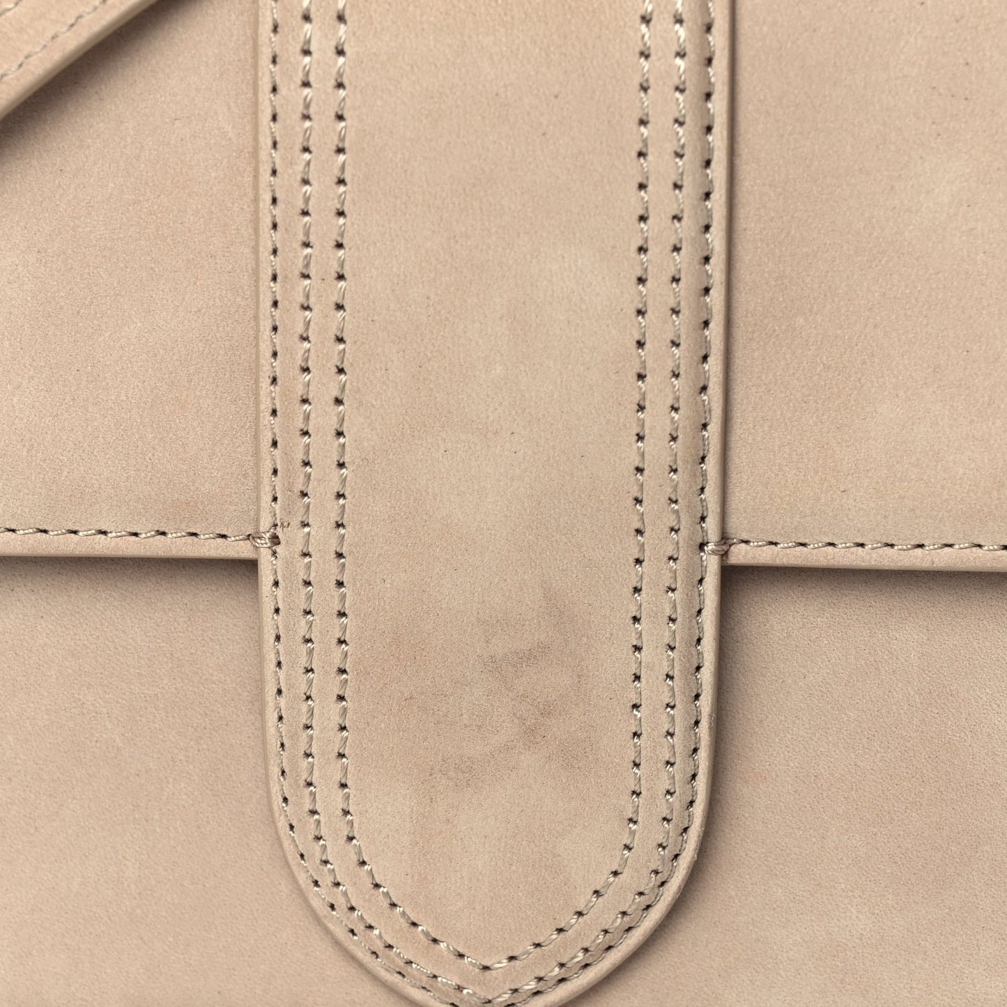 Jacquemus Suede Le Bambino Long Dark Beige