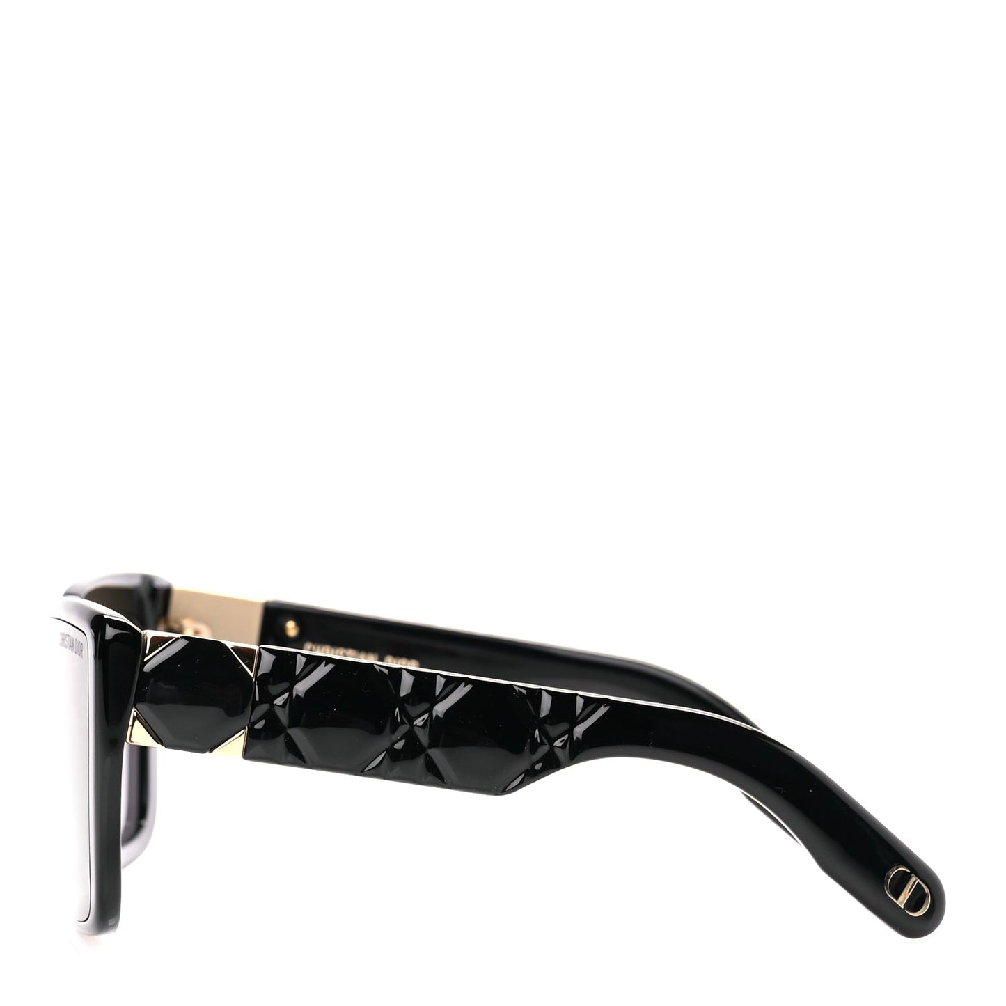 Christian Dior Acetate Cannage Lady 95.22 S21 Sunglasses Black