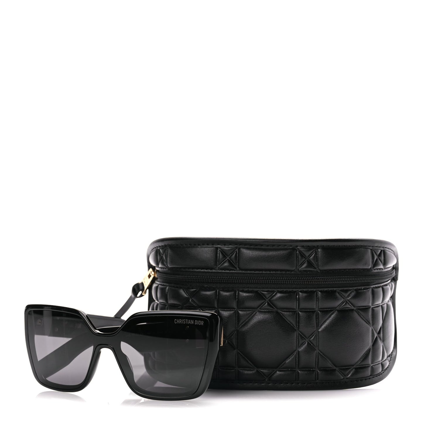 Christian Dior Acetate Cannage Lady 95.22 S21 Sunglasses Black