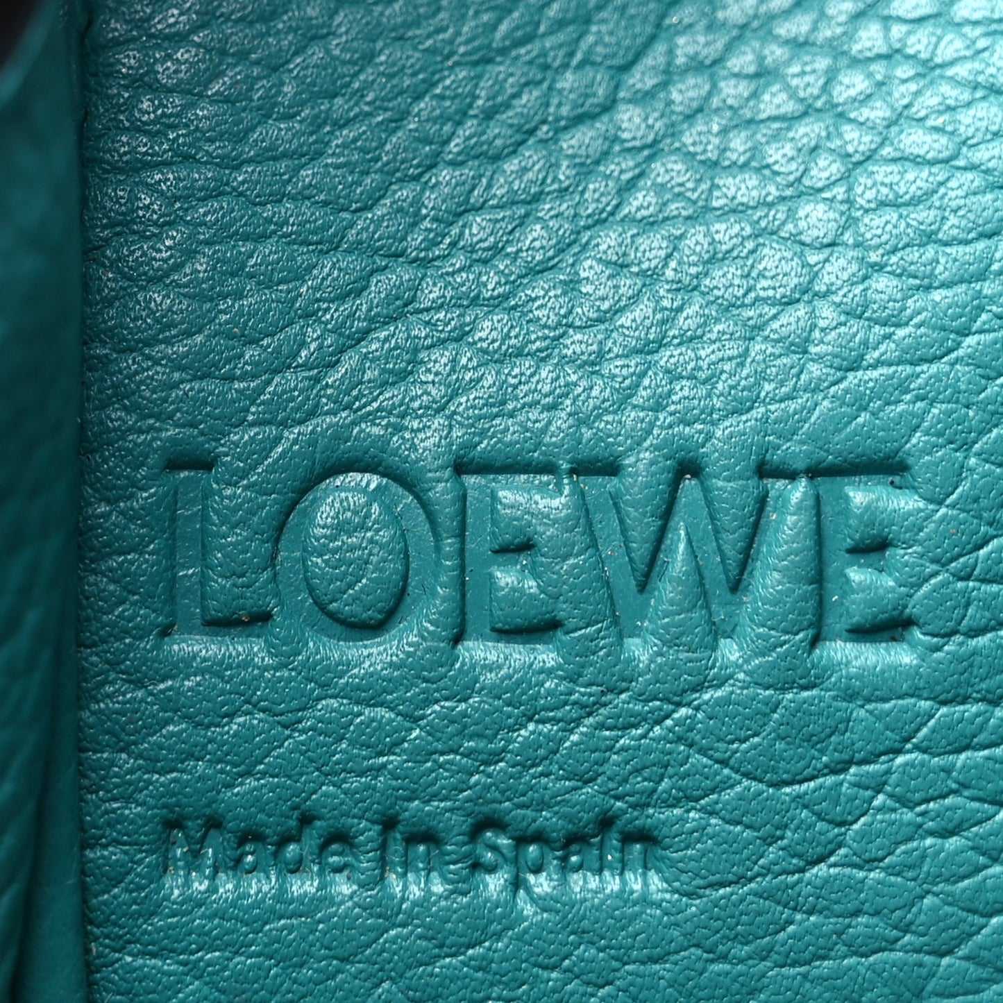 Loewe Calfskin Mini Hammock Shoulder Bag  Green