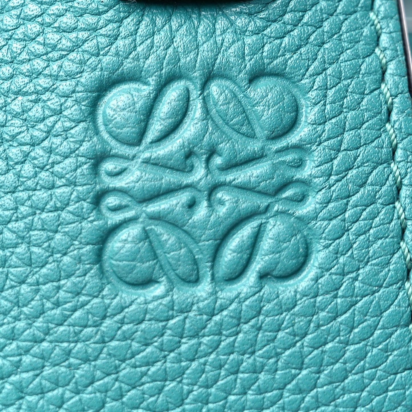 Loewe Calfskin Mini Hammock Shoulder Bag  Green