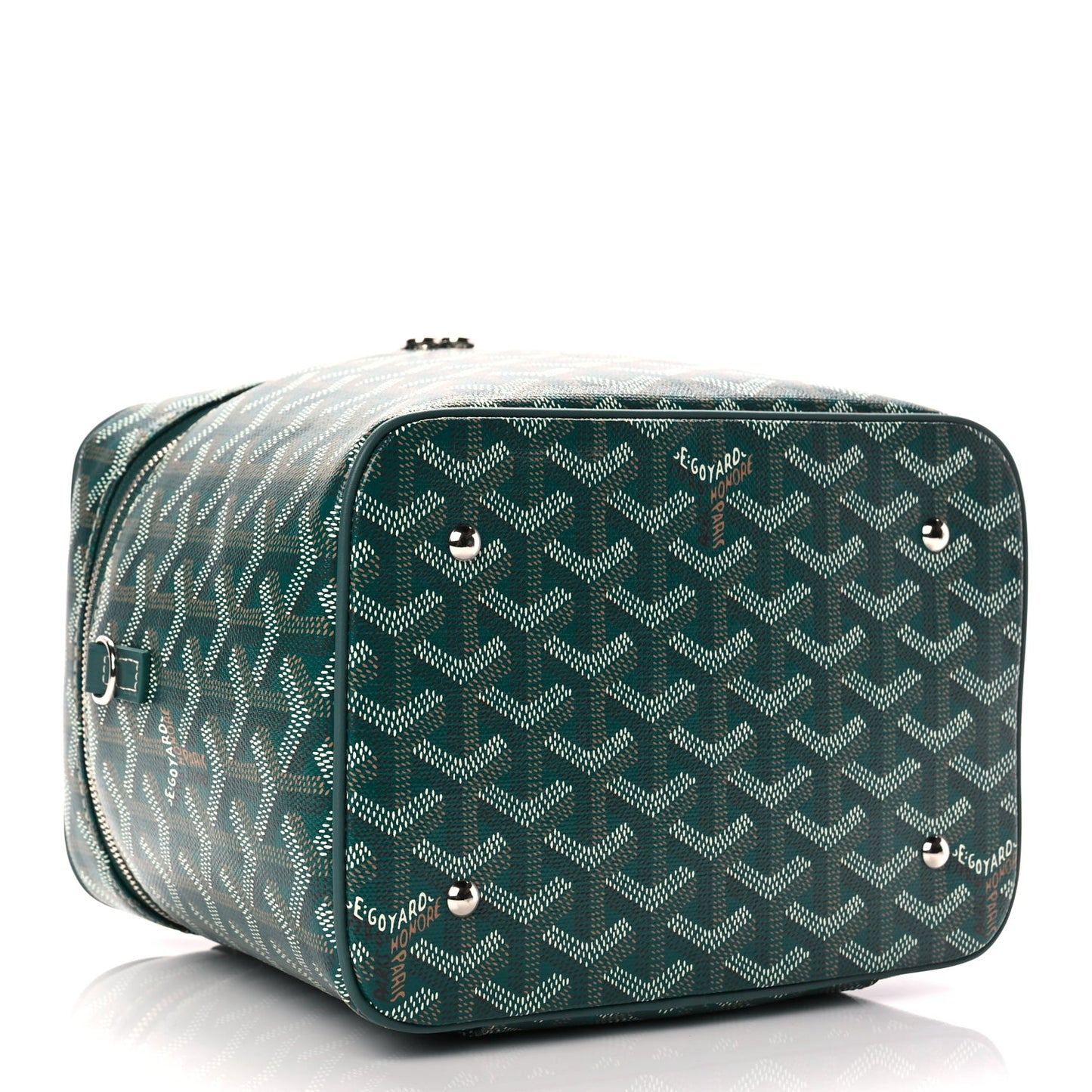 Goyard Goyardine Muse Vanity Case Green