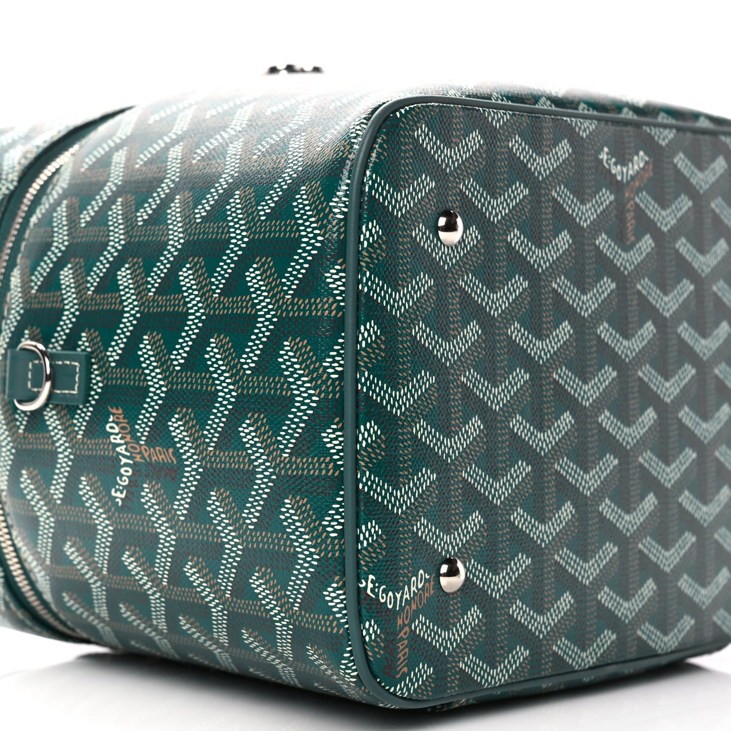 Goyard Goyardine Muse Vanity Case Green