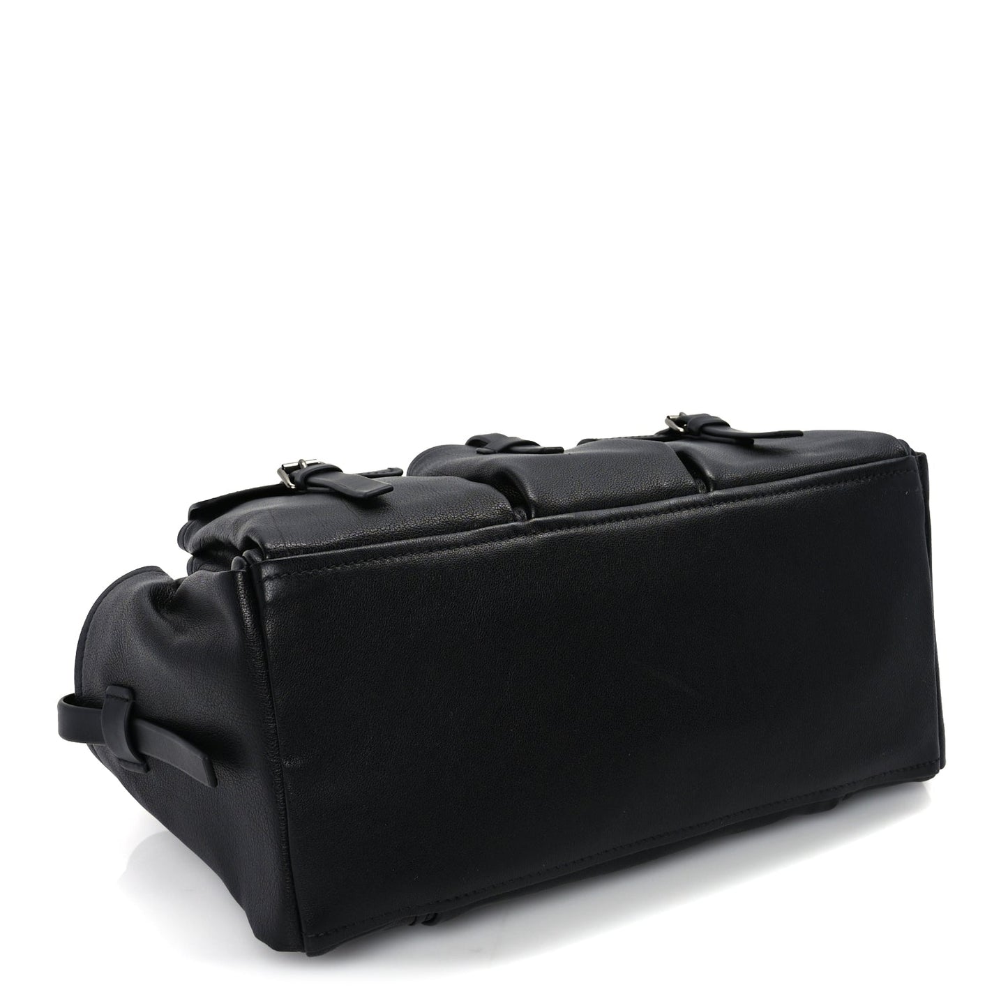 Prada Bufalo Large Route Tote Bag  Black