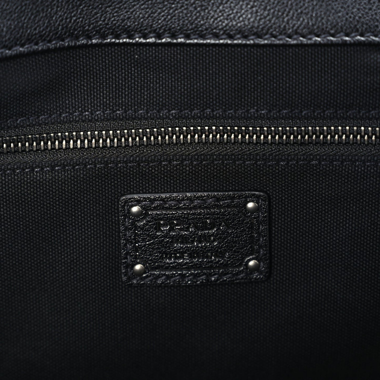 Prada Bufalo Large Route Tote Bag  Black