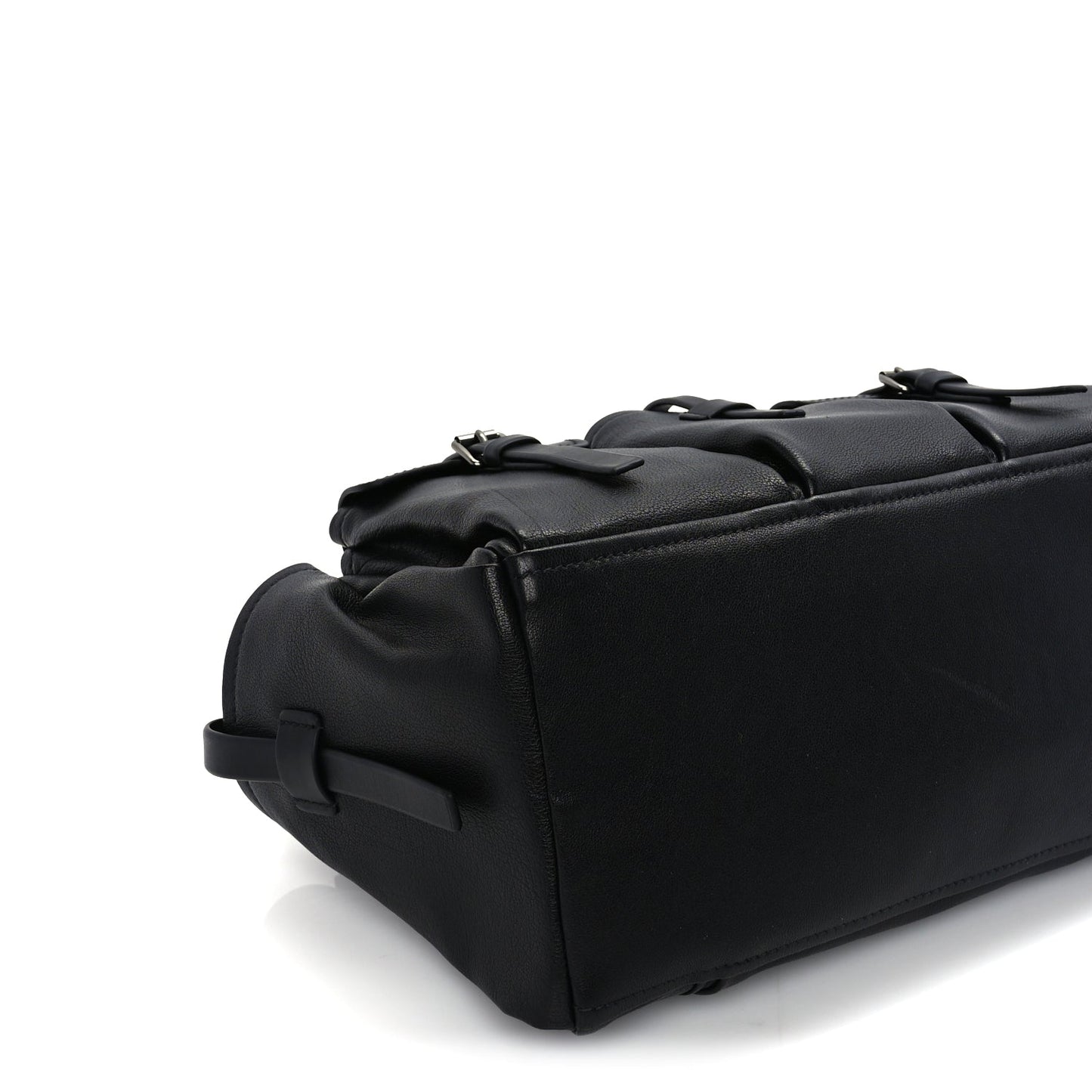 Prada Bufalo Large Route Tote Bag  Black