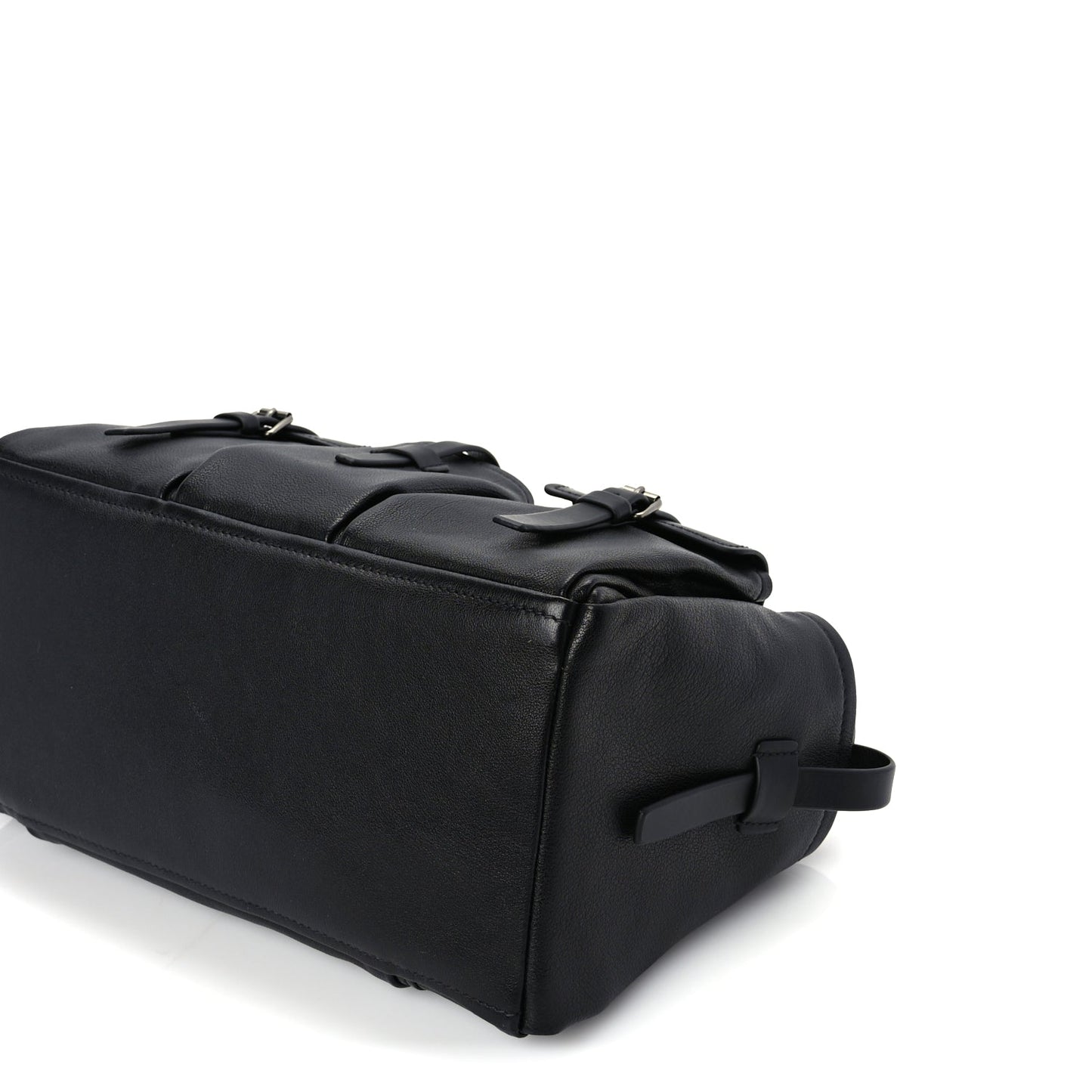 Prada Bufalo Large Route Tote Bag  Black