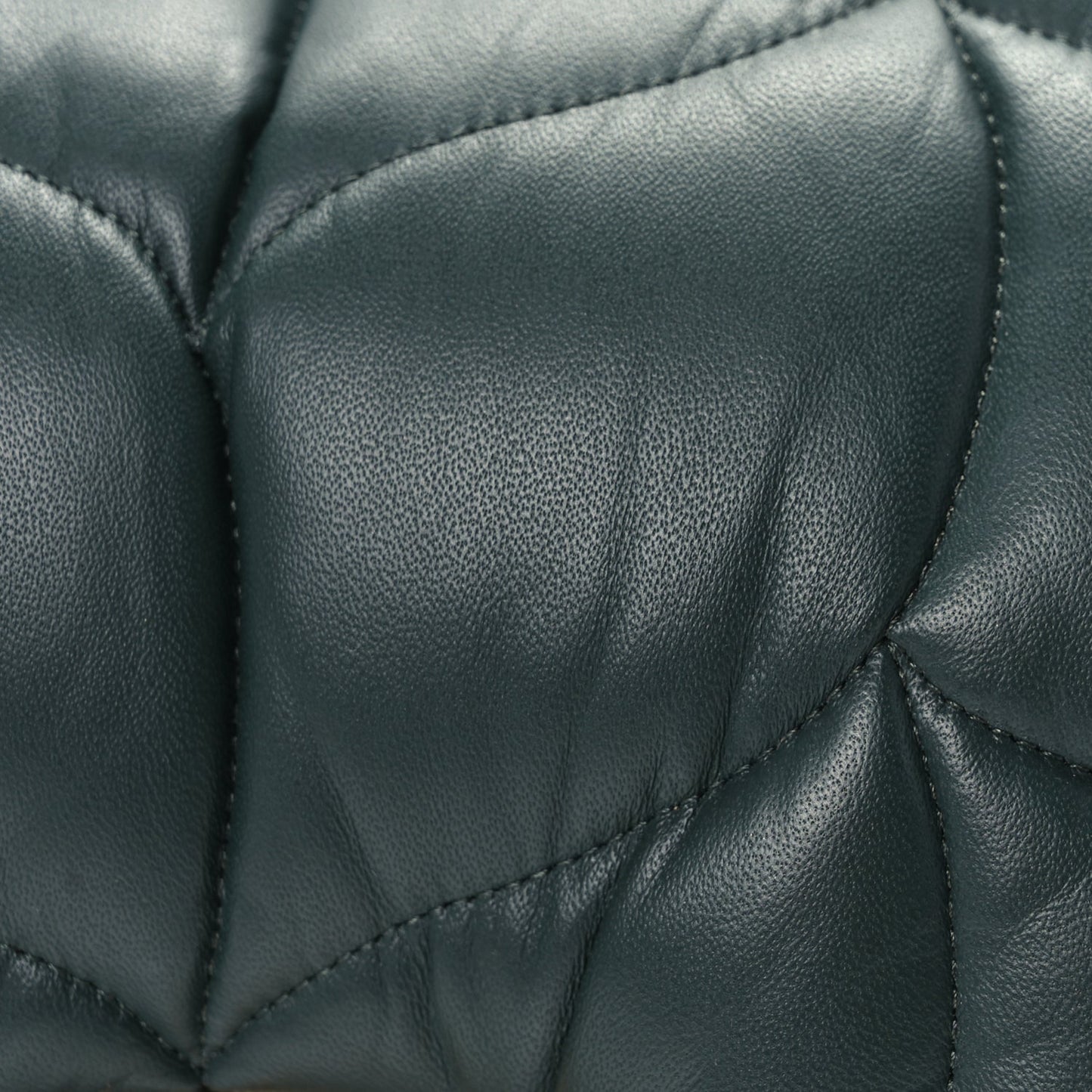 Mulberry Nappa Pillow Quilted Little Softie Bag Mulberry Green