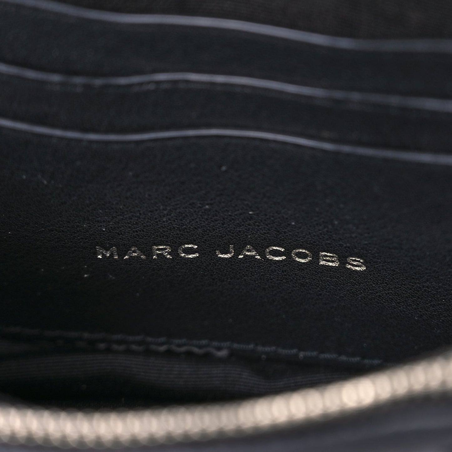 Marc Jacobs Sequin J Marc Mini Shoulder Bag Black