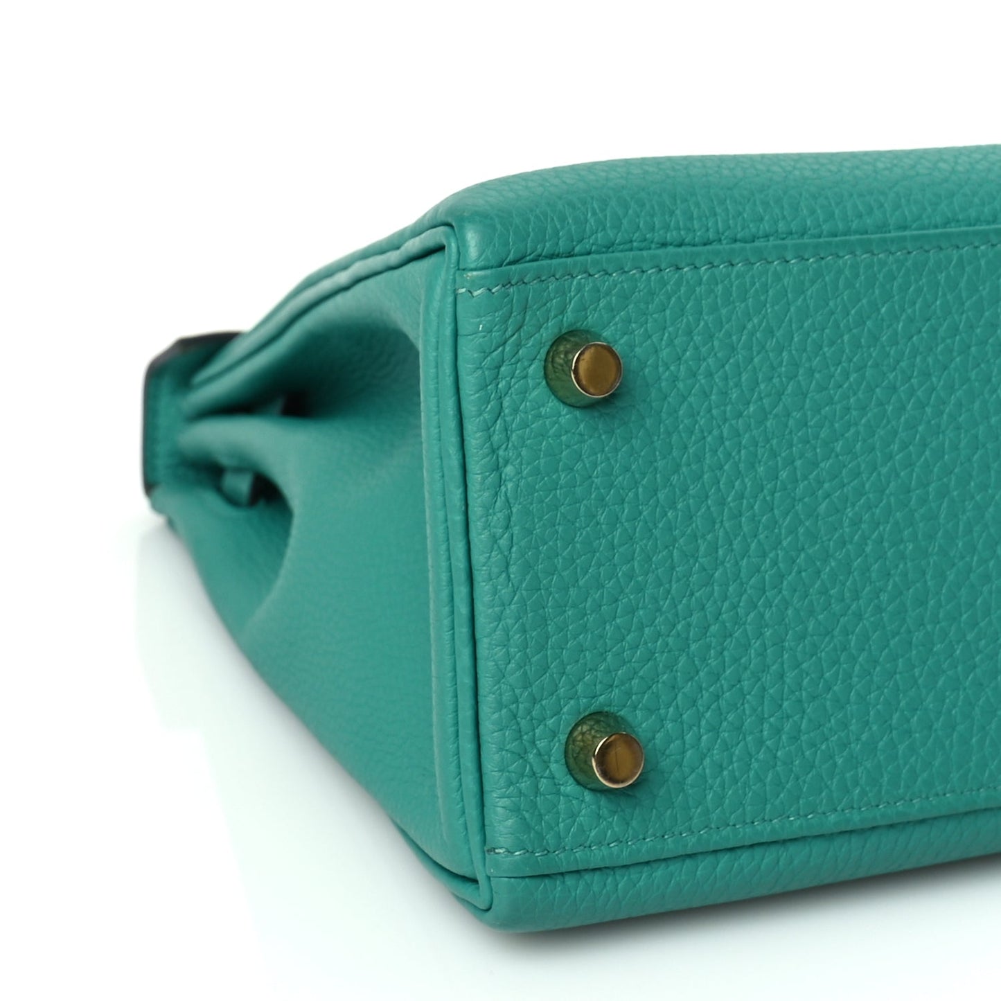 Hermes HERMES Togo Kelly Retourne 25 Vert Verone