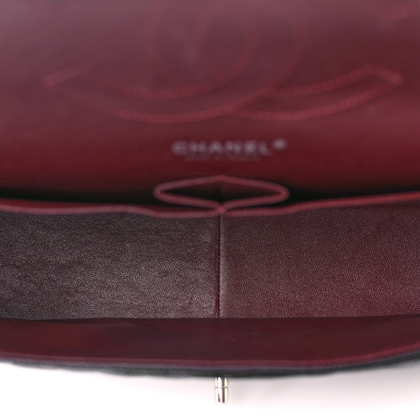 Chanel Caviar Quilted Jumbo Double Flap Black