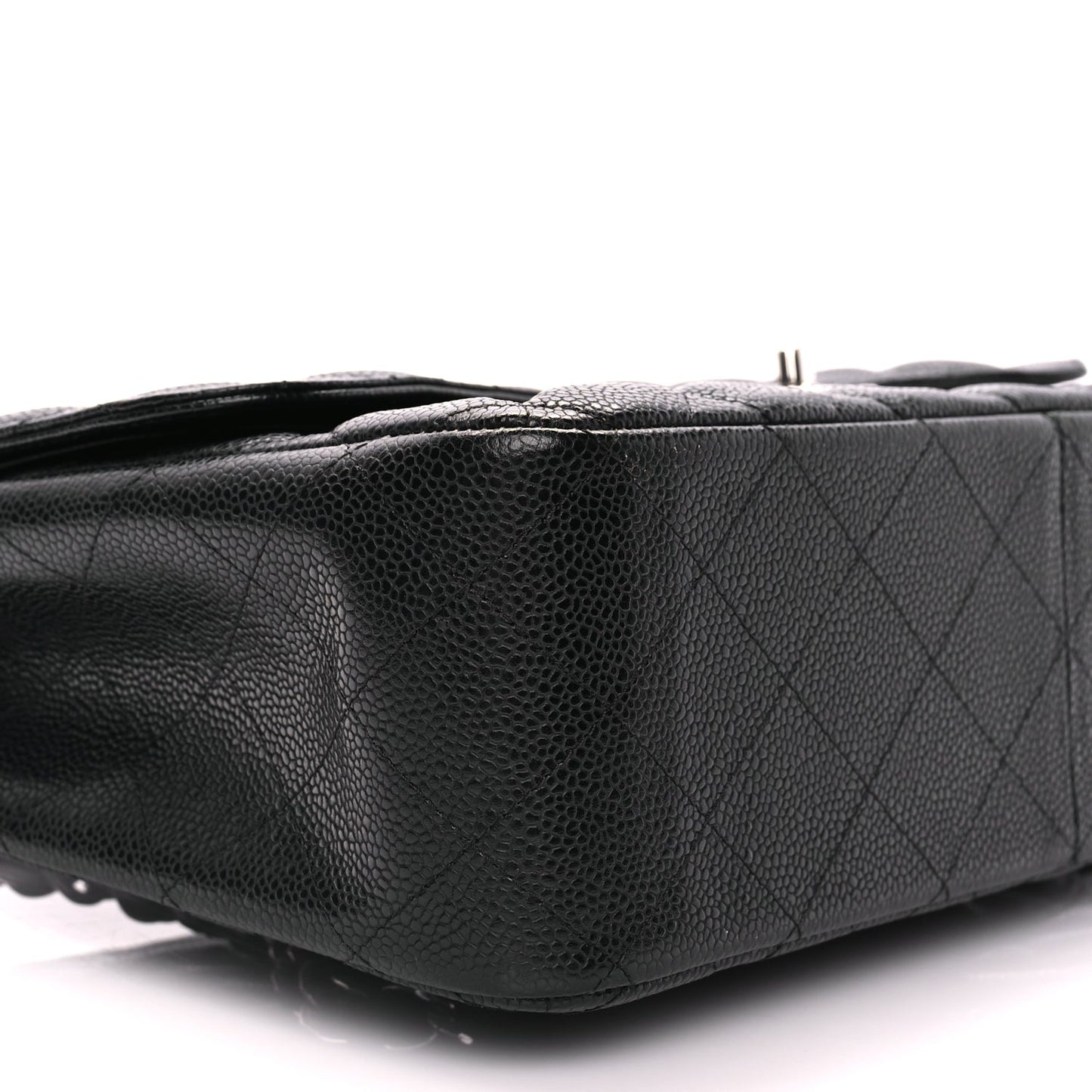 Chanel Caviar Quilted Jumbo Double Flap Black