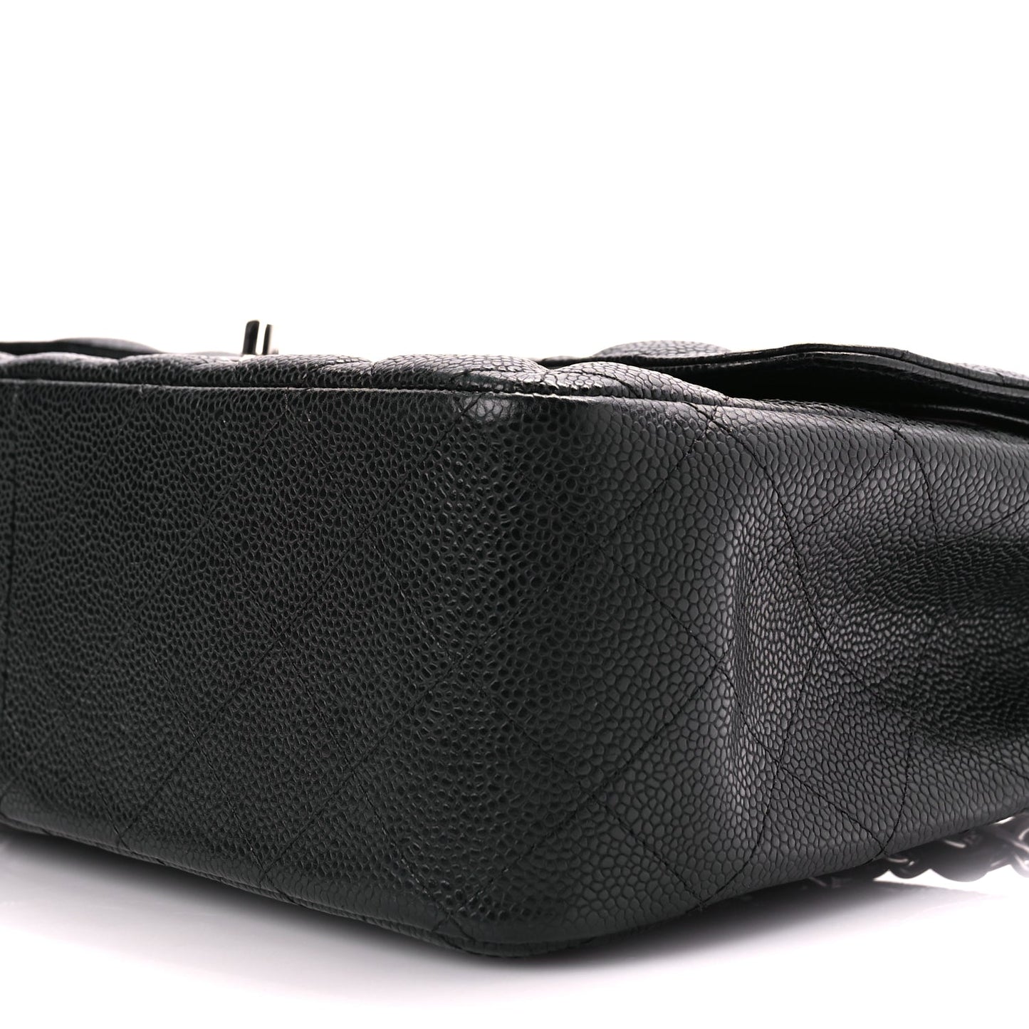 Chanel Caviar Quilted Jumbo Double Flap Black