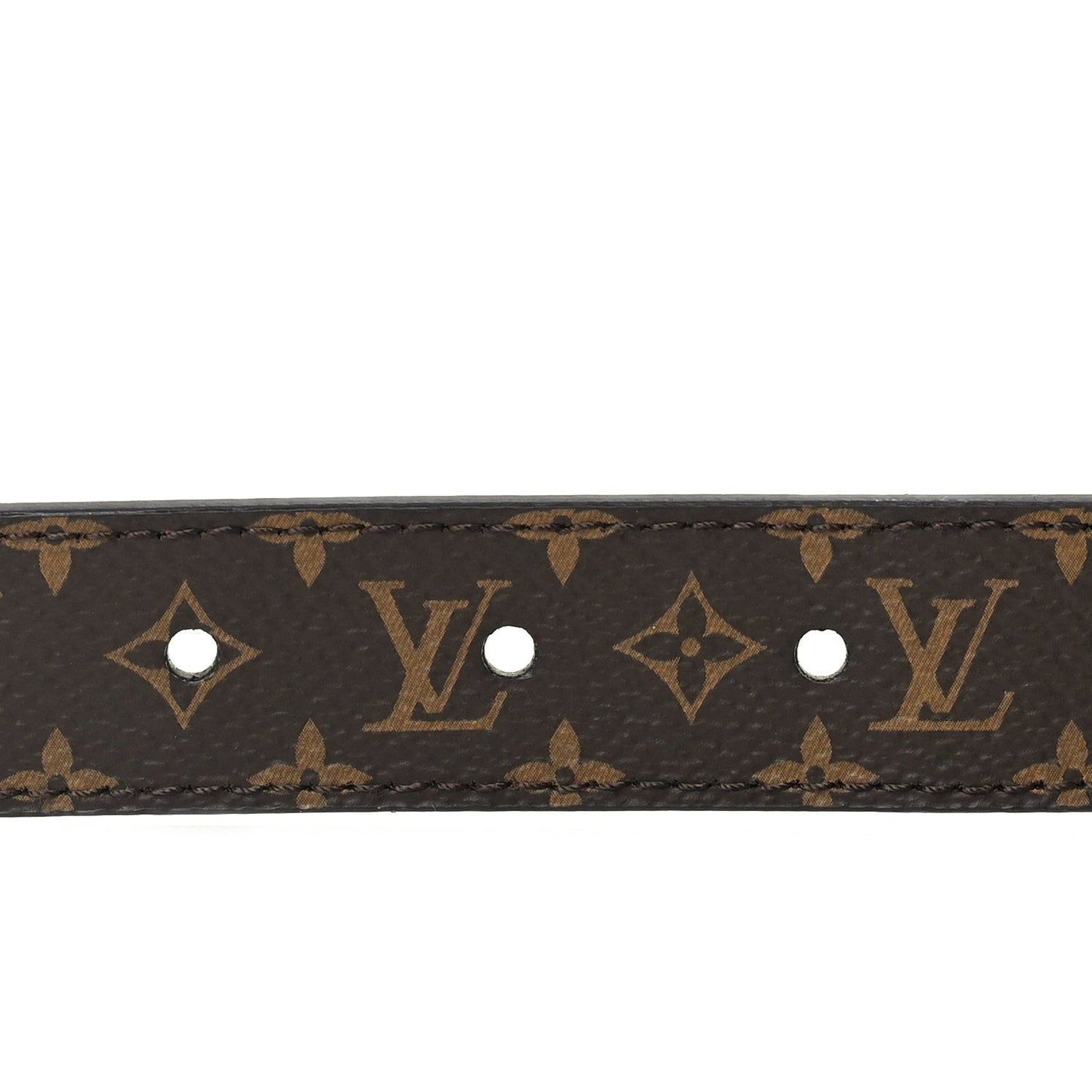 Louis Vuitton Monogram 25mm LV Initiales Belt 85 34