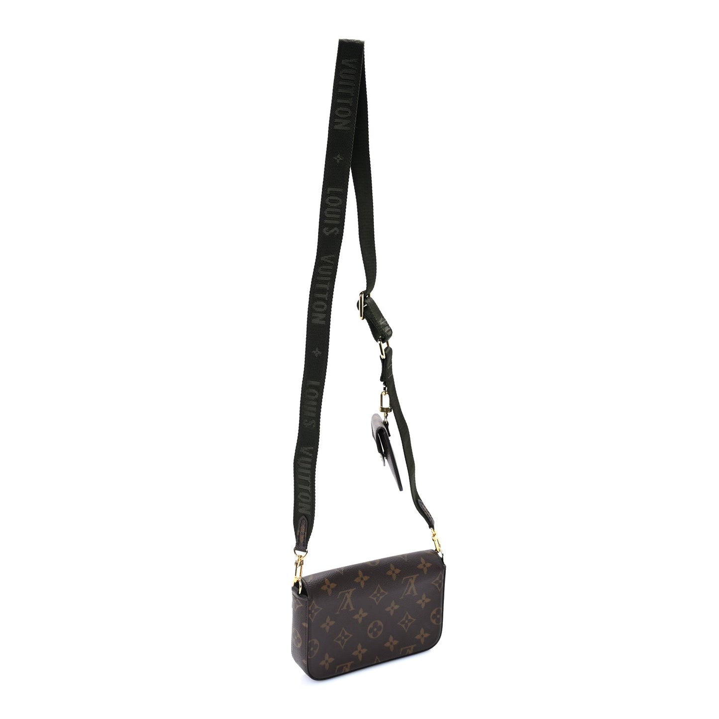 Louis Vuitton Monogram Felicie Strap & Go  Kaki