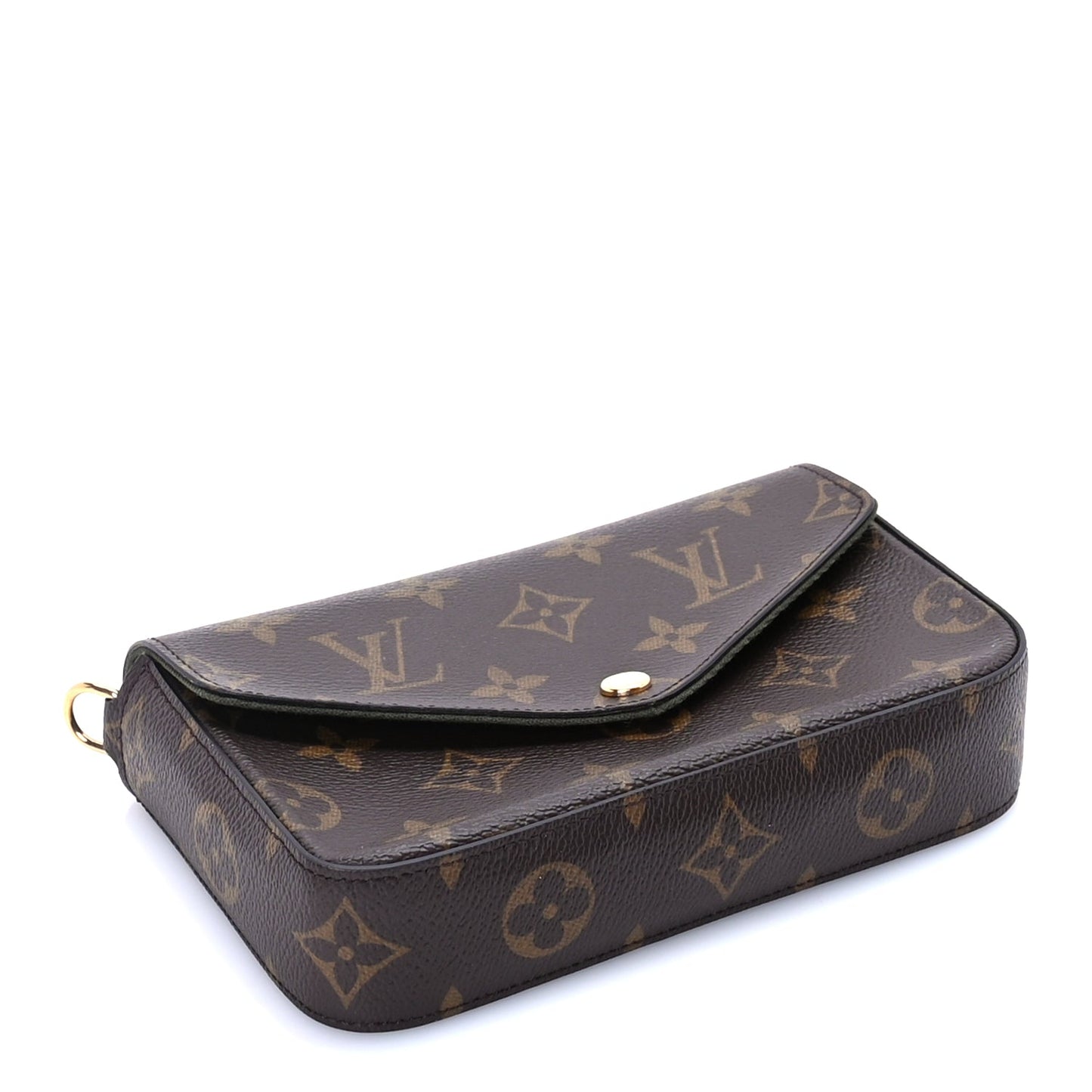 Louis Vuitton Monogram Felicie Strap & Go  Kaki