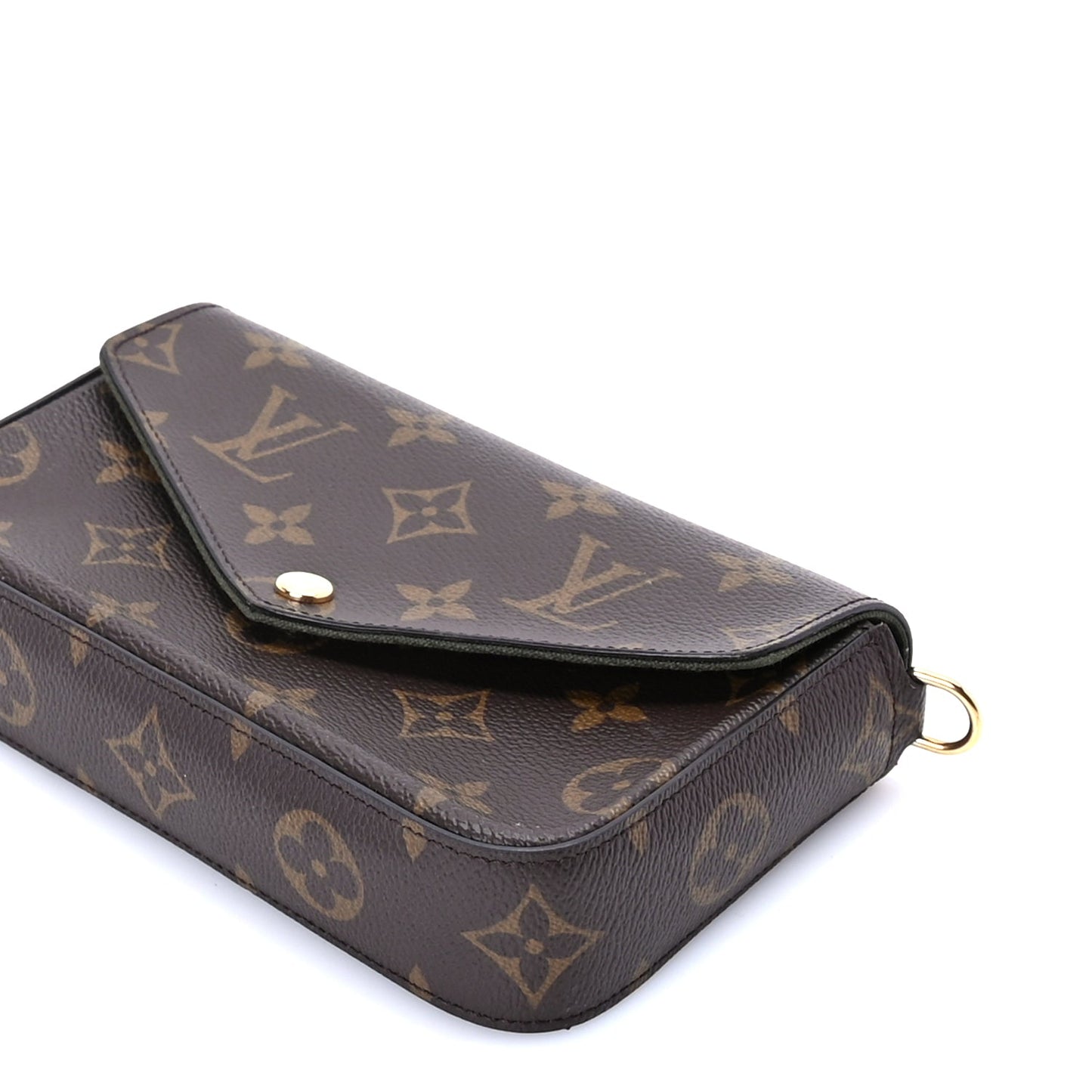 Louis Vuitton Monogram Felicie Strap & Go  Kaki