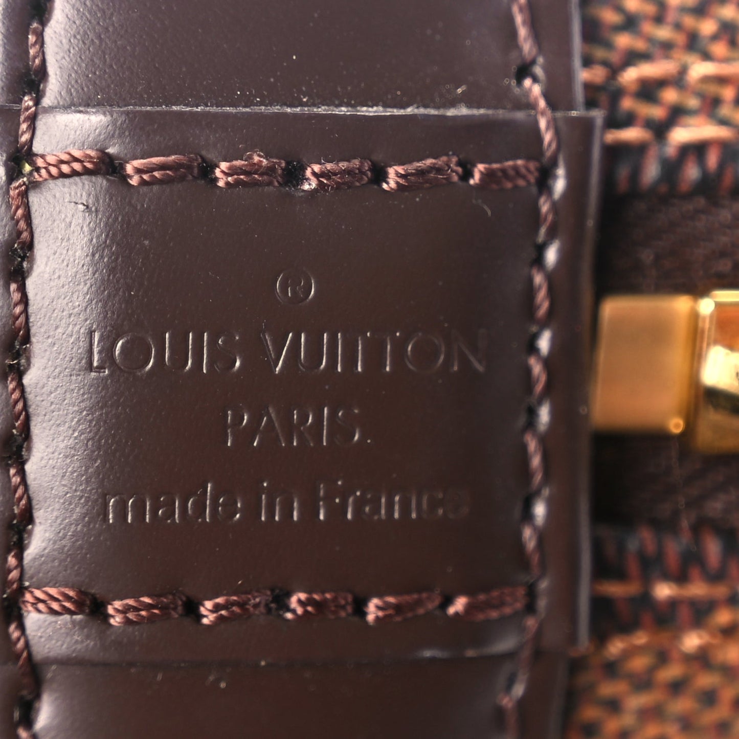 Louis Vuitton Damier Ebene Alma BB