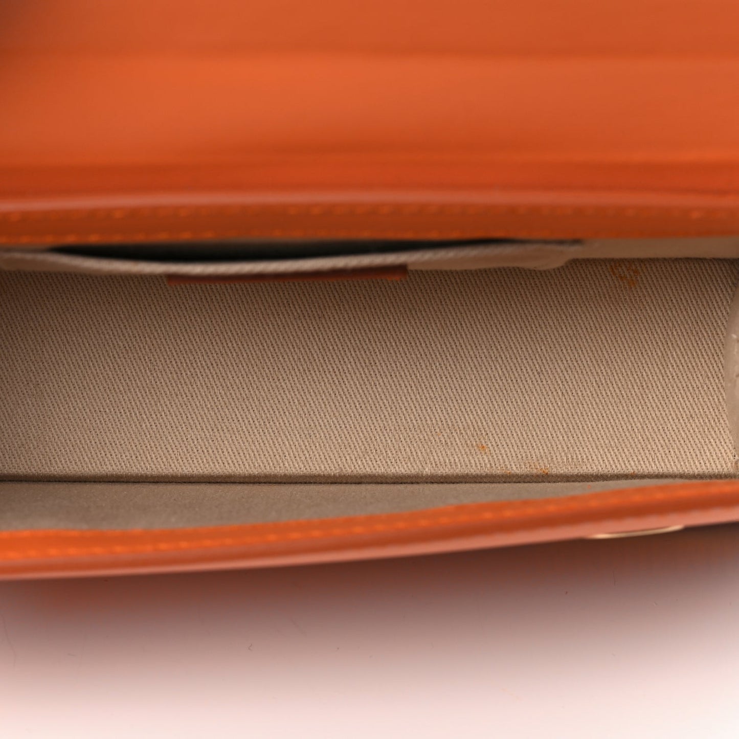 Jacquemus Smooth Calfskin Le Chiquito Long Orange