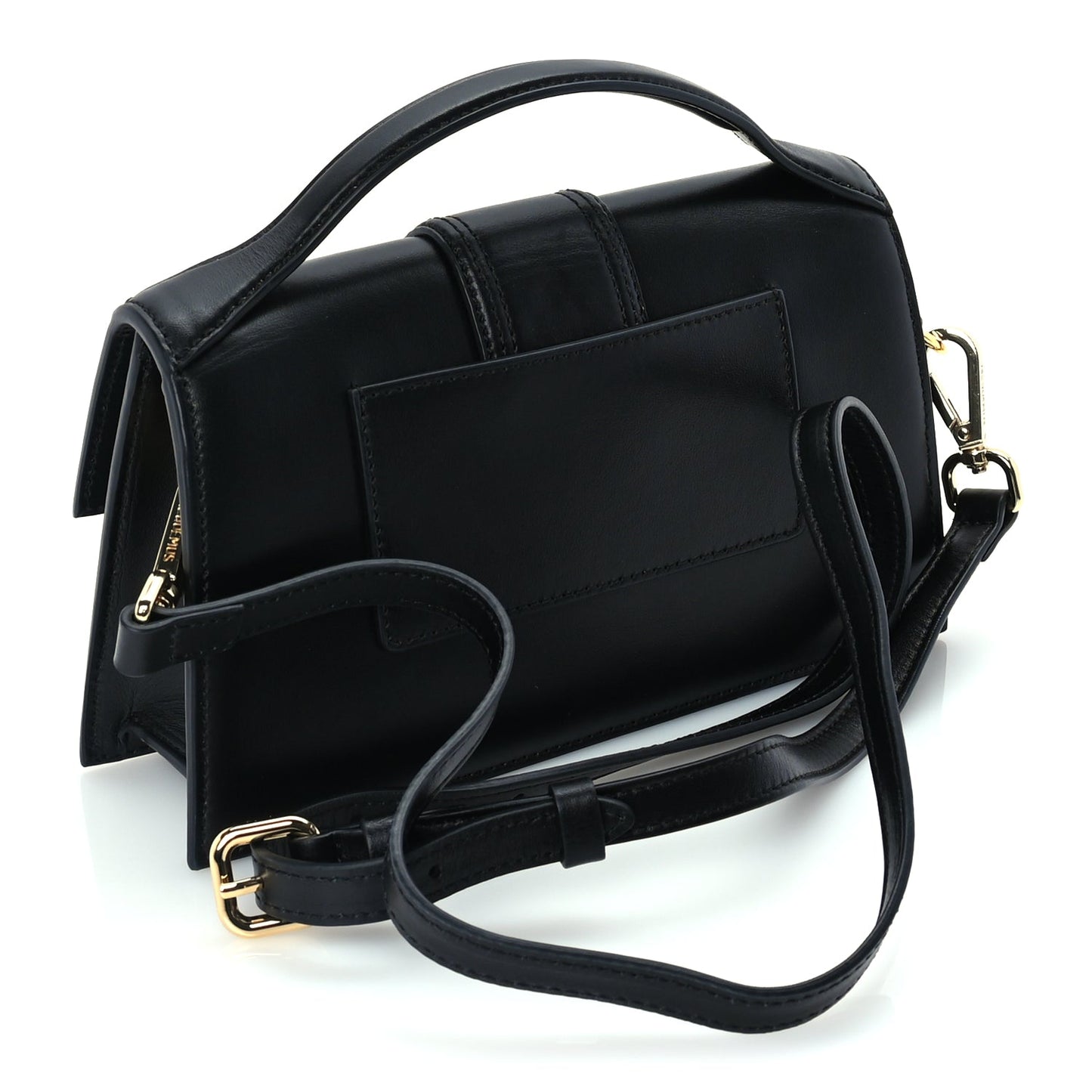 Jacquemus Smooth Calfskin Le Grand Bambino Black