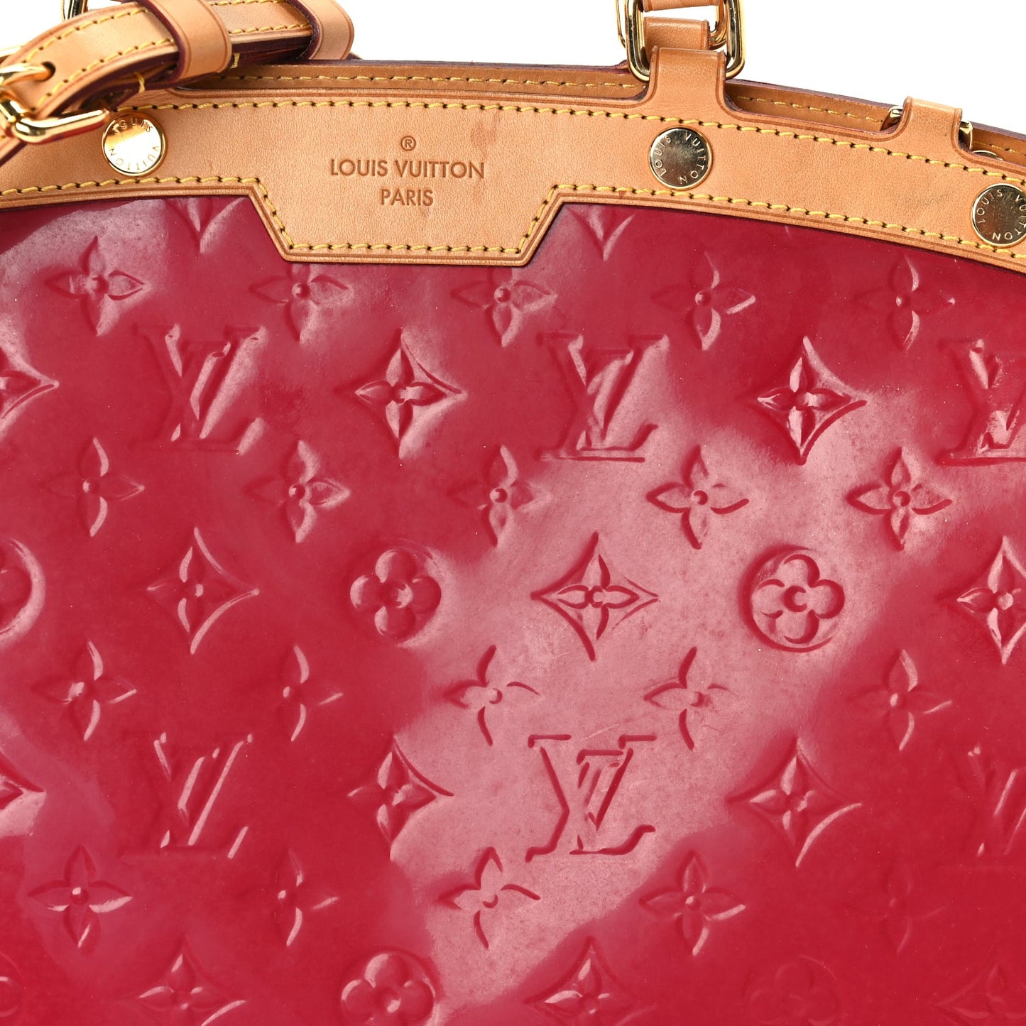 Louis Vuitton Vernis Brea MM Rose Indien