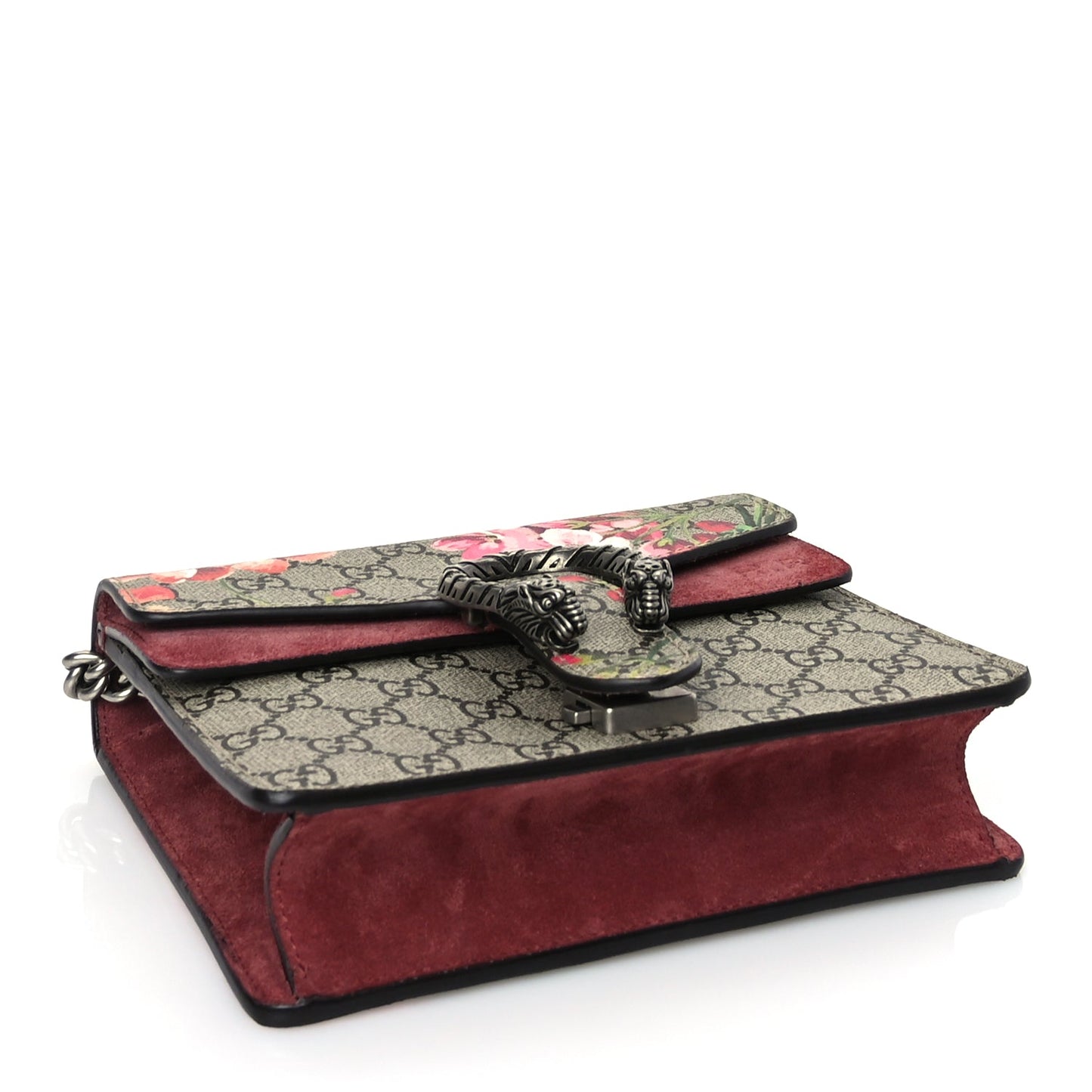 Gucci GG Supreme Monogram Blooms Mini Dionysus Shoulder Bag  Beige Multicolour Dry Rose