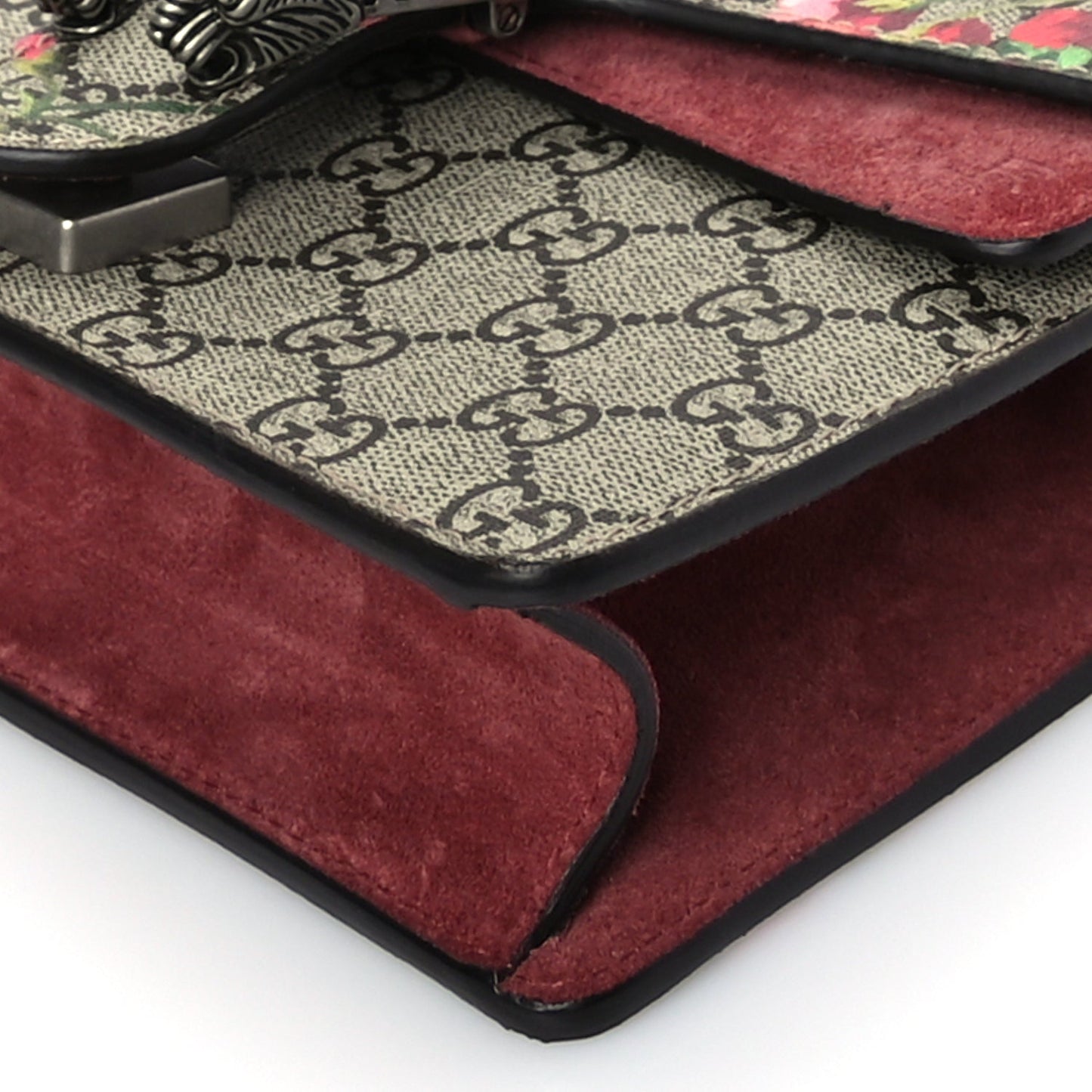 Gucci GG Supreme Monogram Blooms Mini Dionysus Shoulder Bag  Beige Multicolour Dry Rose