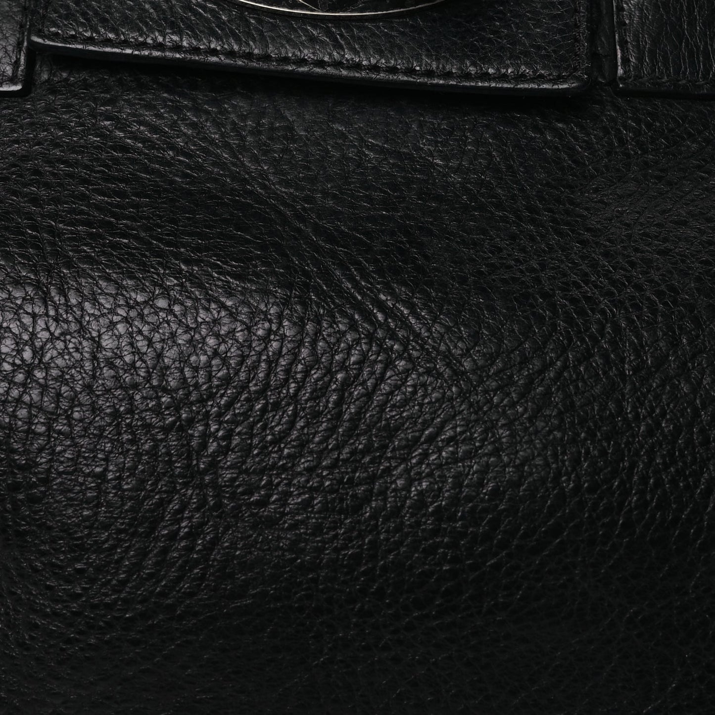 Mulberry Natural Leather Cara Delevingne Convertible Satchel  Black
