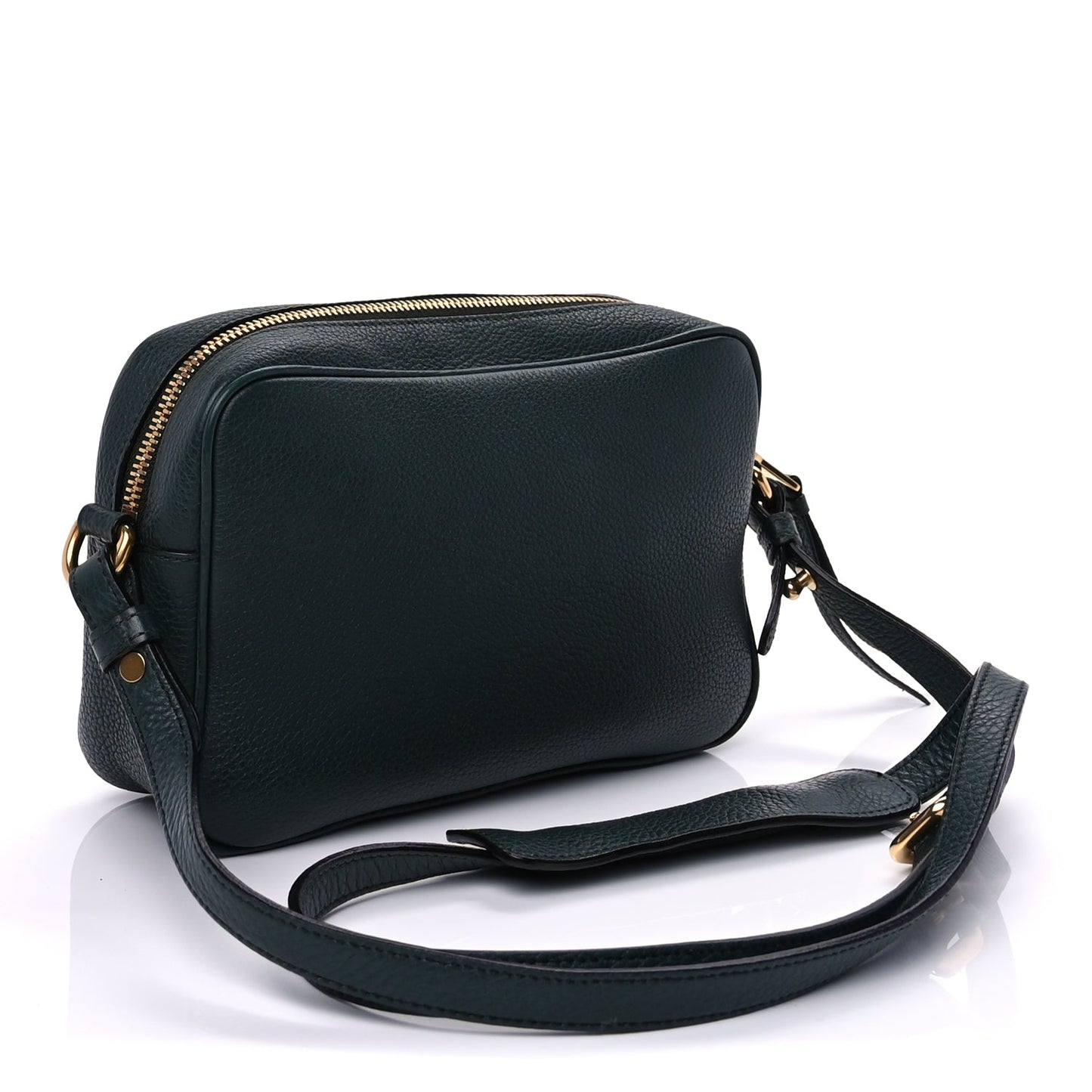 Prada Vitello Phenix Camera Bag Smeraldo