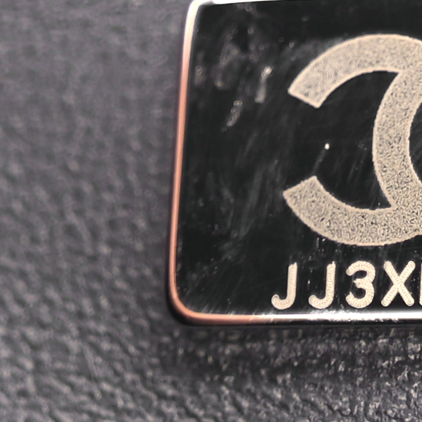 Chanel Lambskin Quilted Mini Rectangular Flap Dark Grey