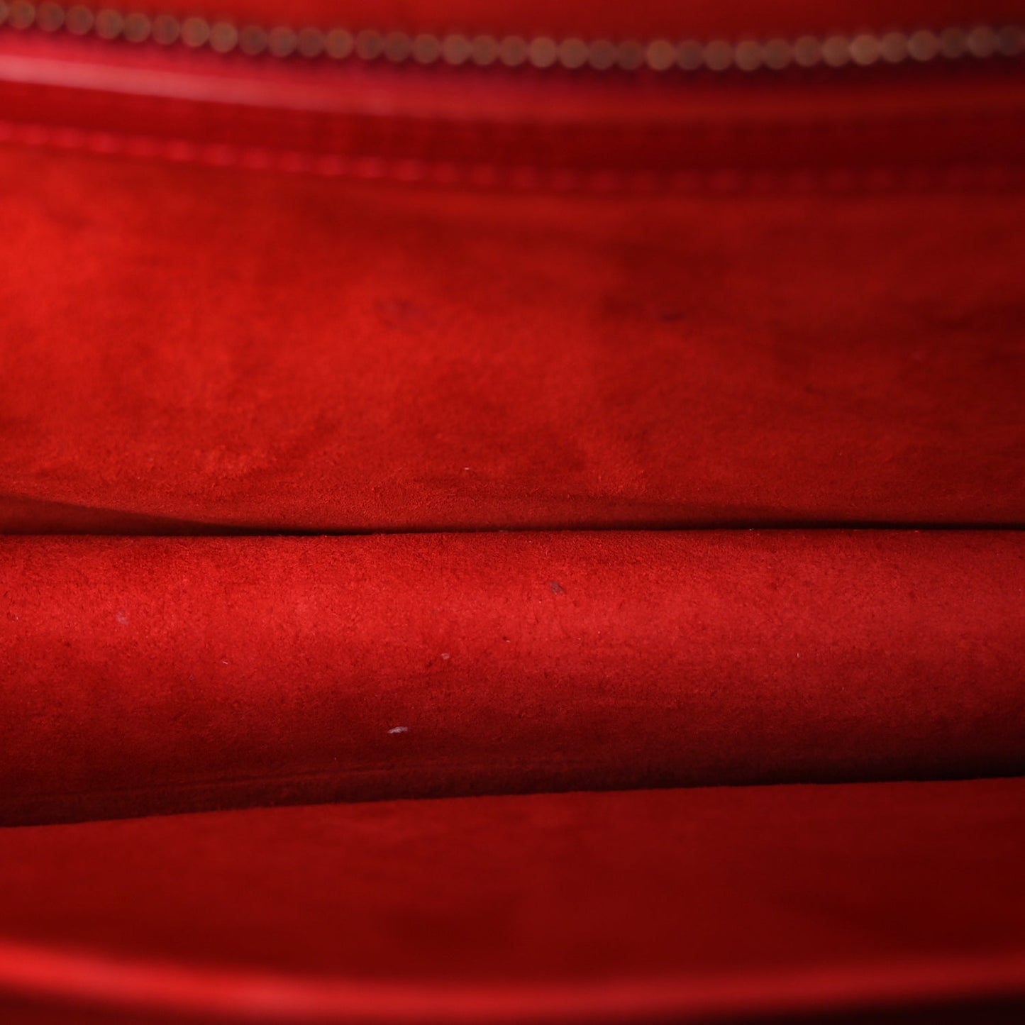 Christian Dior Calfskin Studded Medium Diorama Flap Bag Red Red