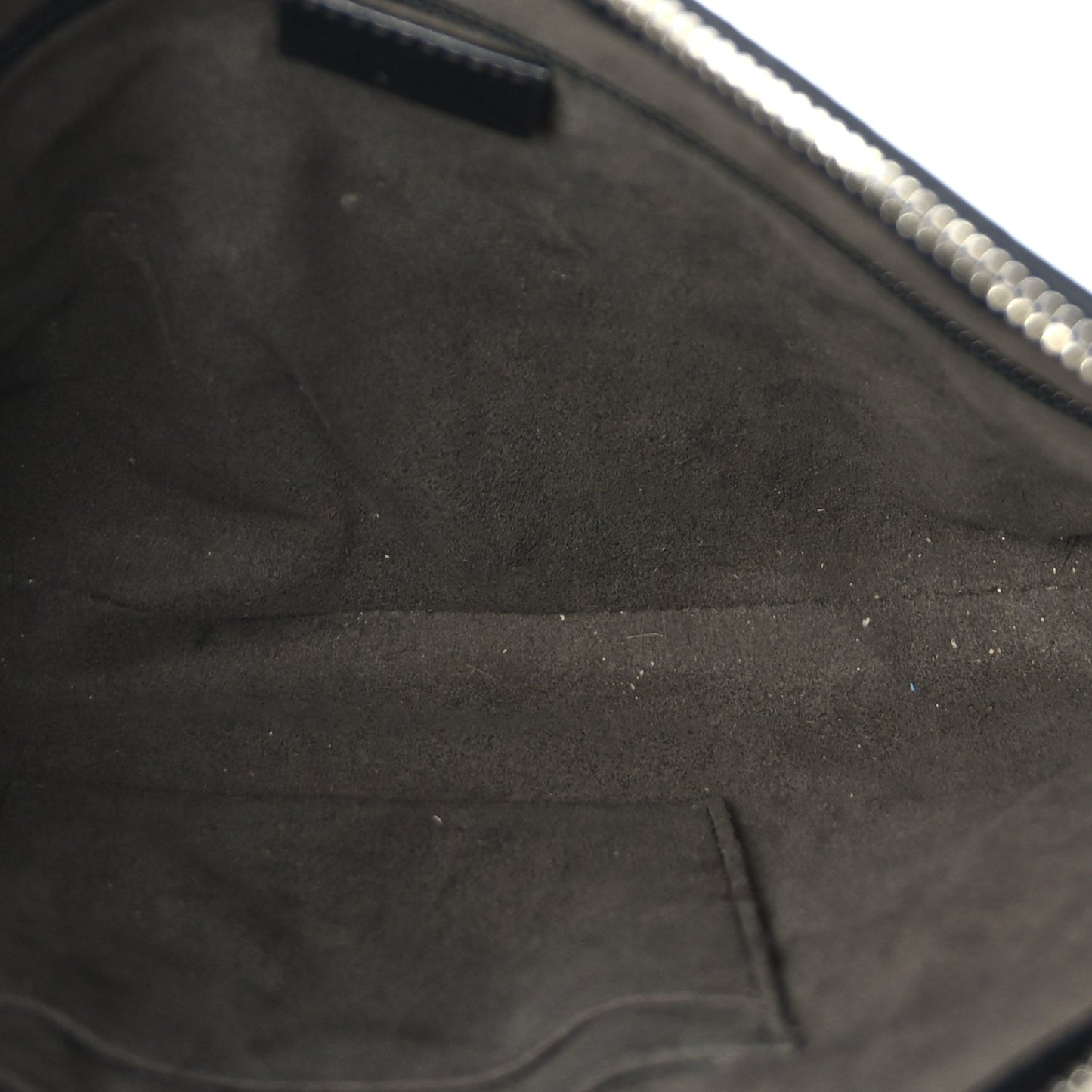 Gucci Guccissima Signature Small Messenger Bag Black